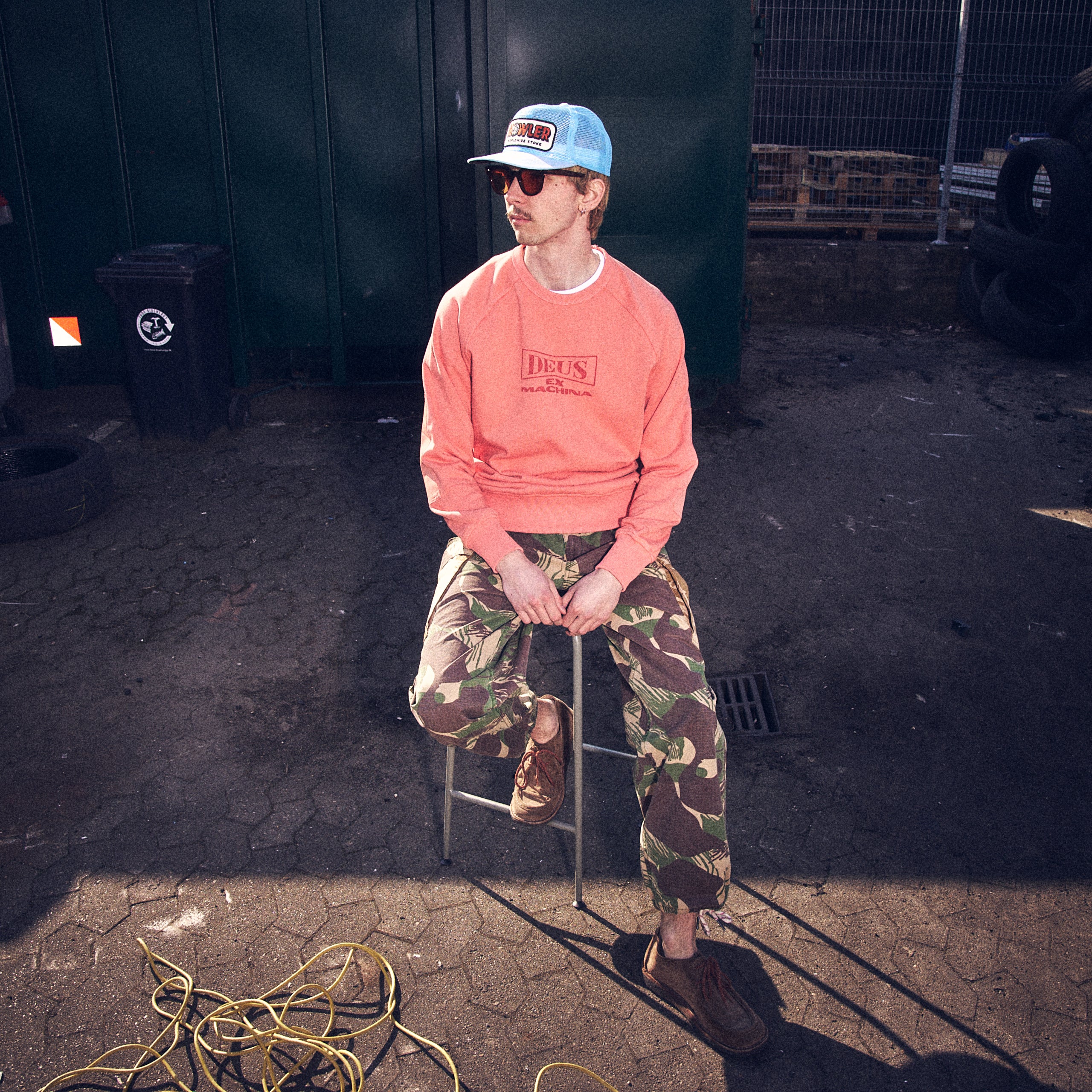 Deus Ex Machina -- Jethro Surfboards Crewneck