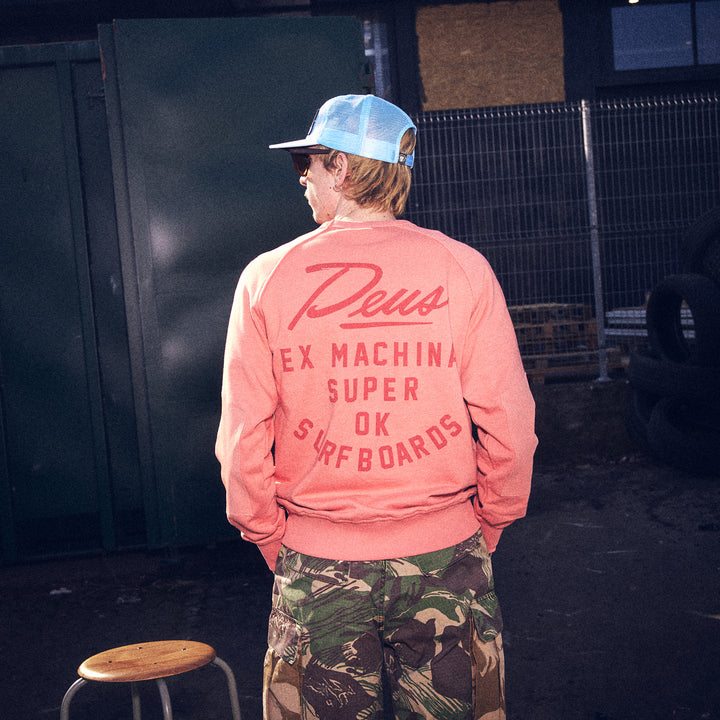 Deus Ex Machina -- Jethro Surfboards Crewneck