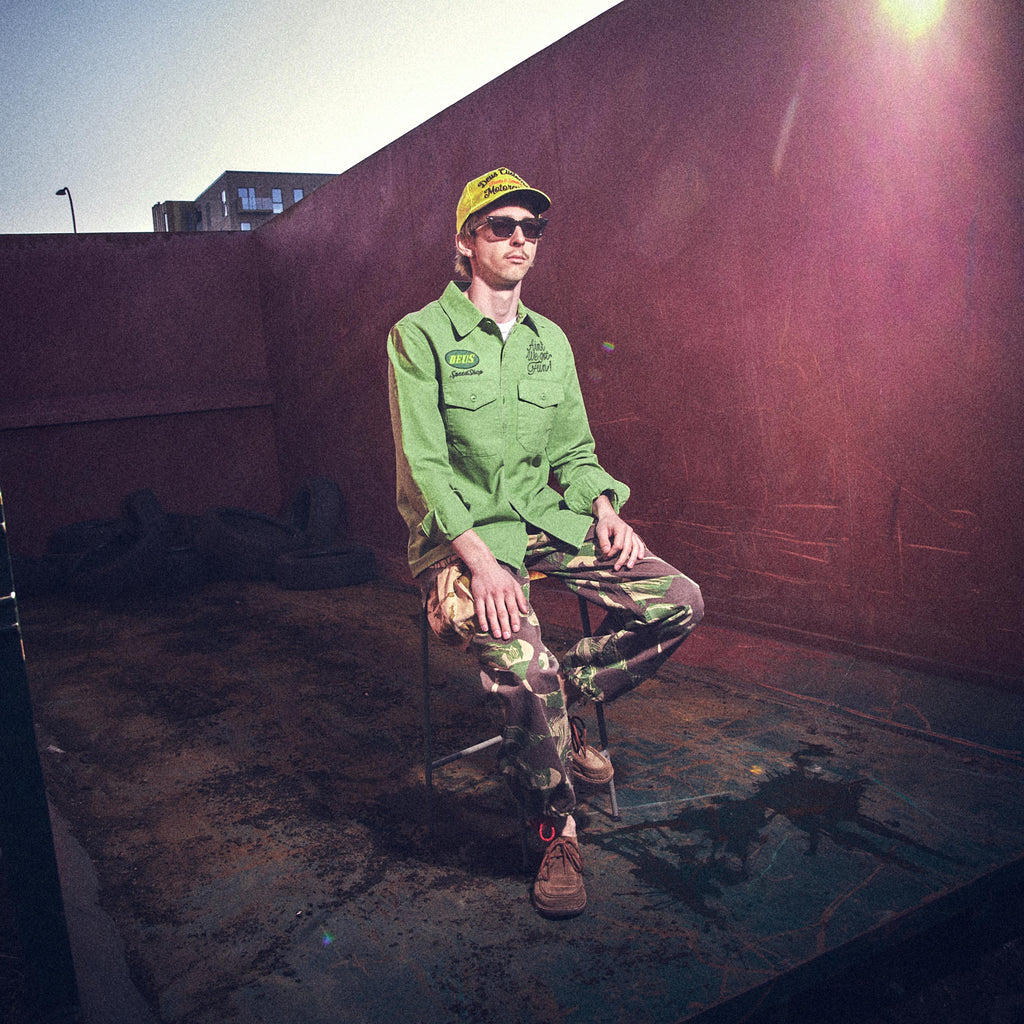 DEUS EX MACHINA - Speed Shop Shirt - Green