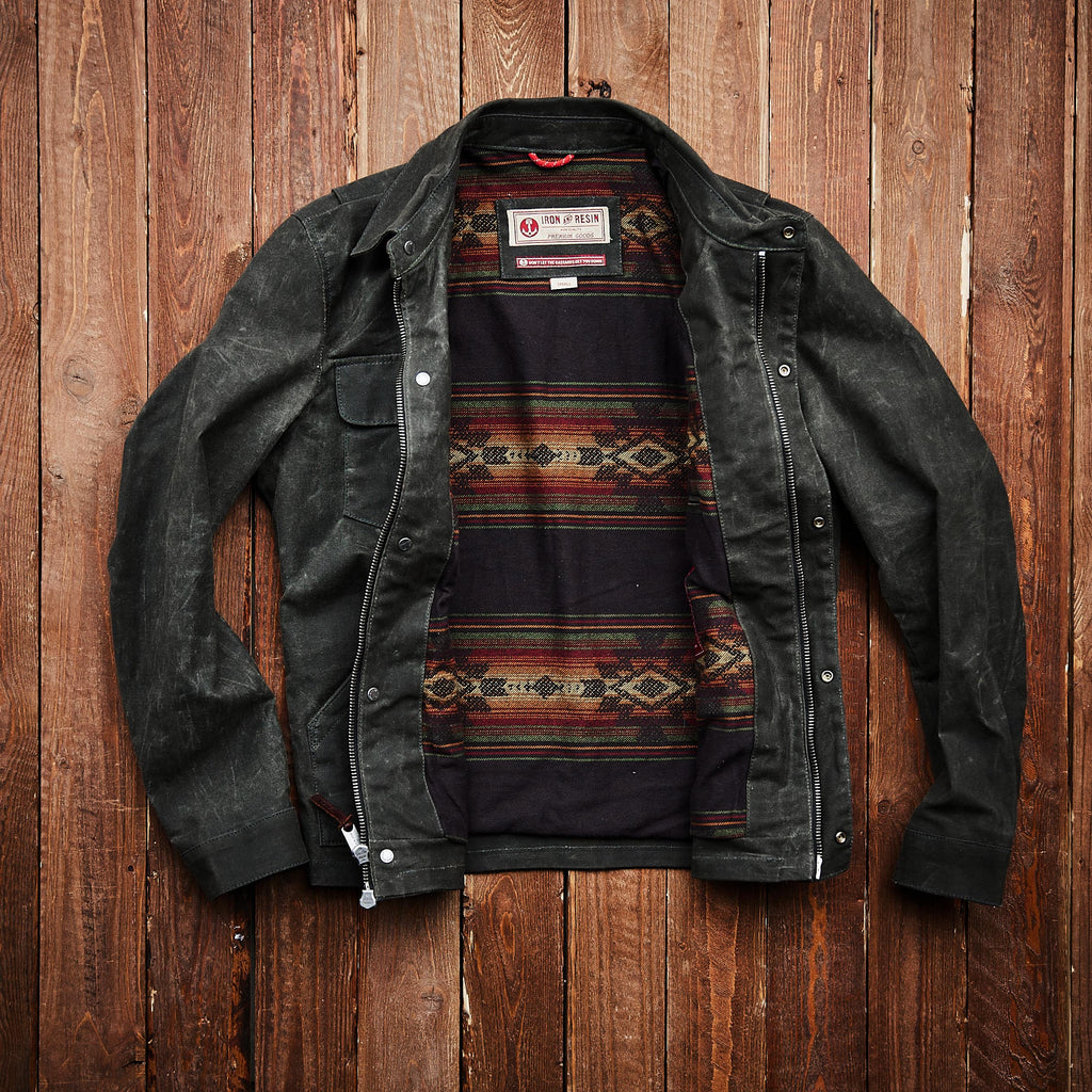 Iron and Resin - Cruiser Jacket - Olive (Black)
