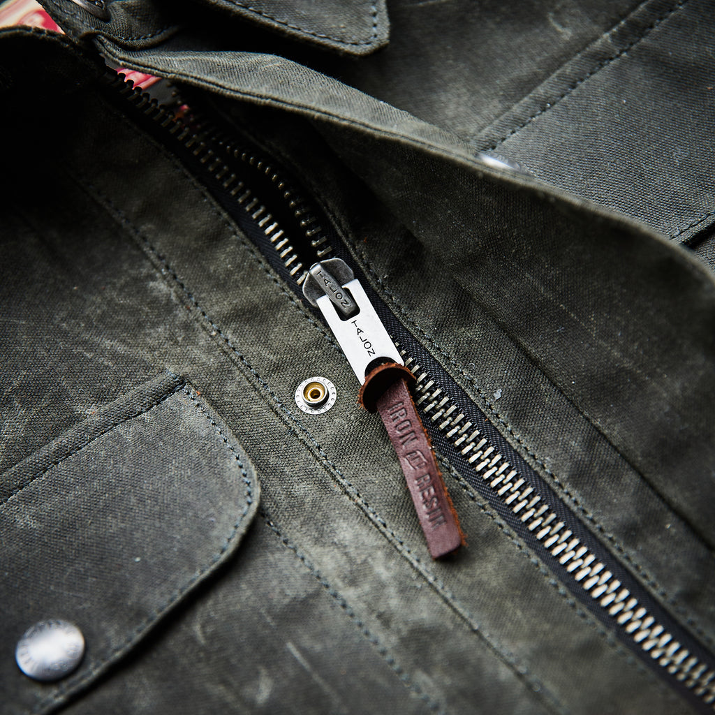 Iron and Resin - Cruiser Jacket - Olive (Sort)