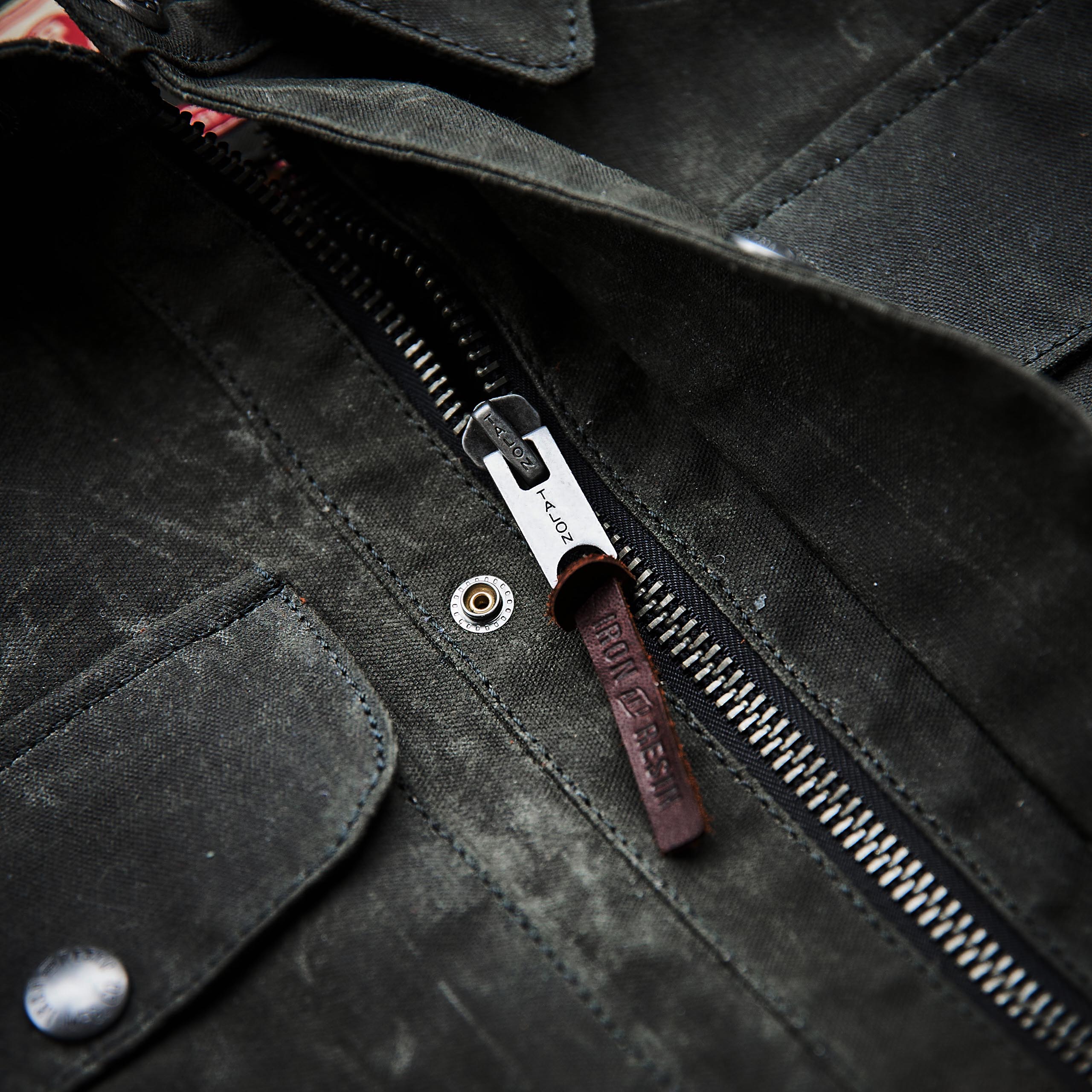 Iron and Resin - Cruiser Jacket - Olive (Black)