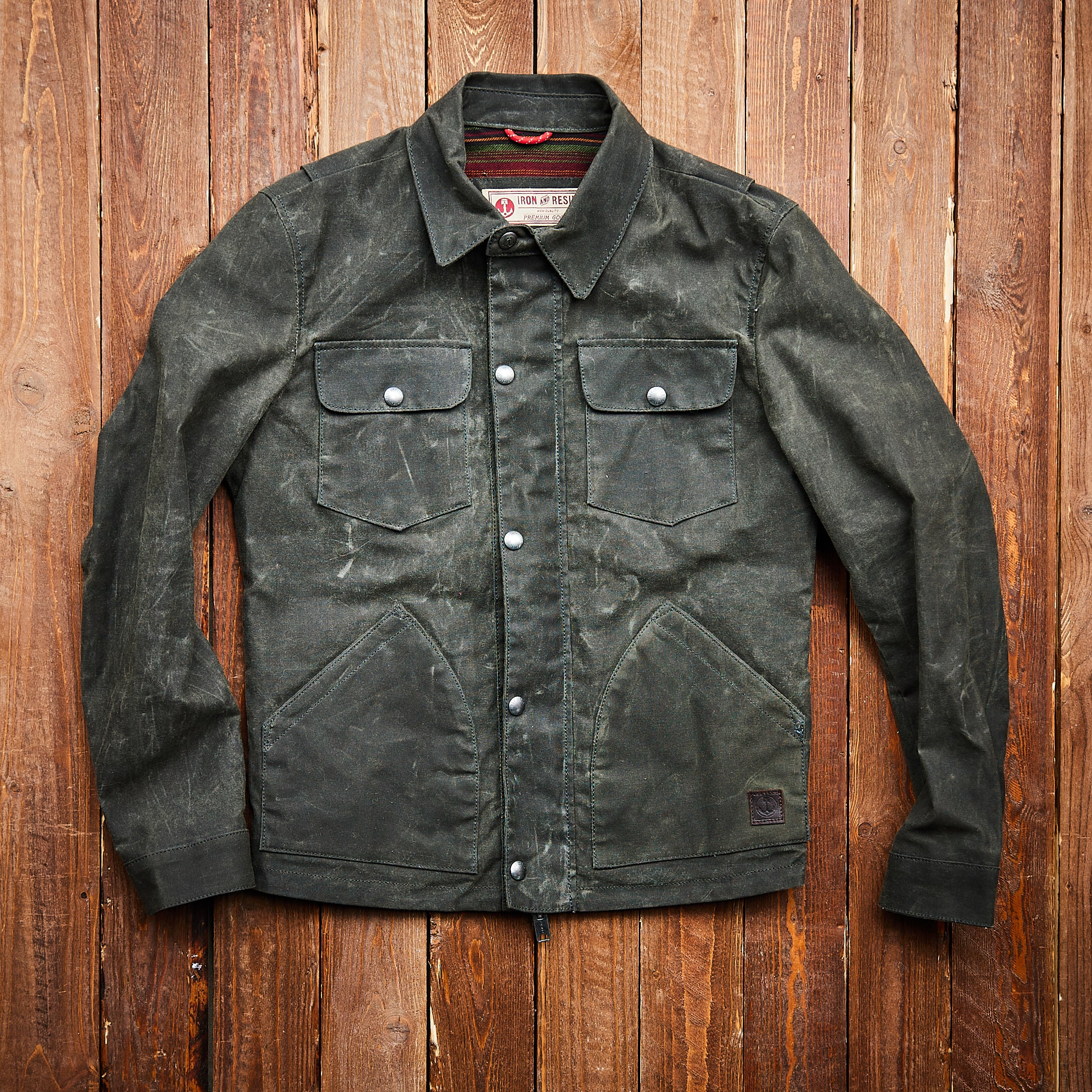 Iron and Resin - Cruiser Jacket - Olive (Sort)
