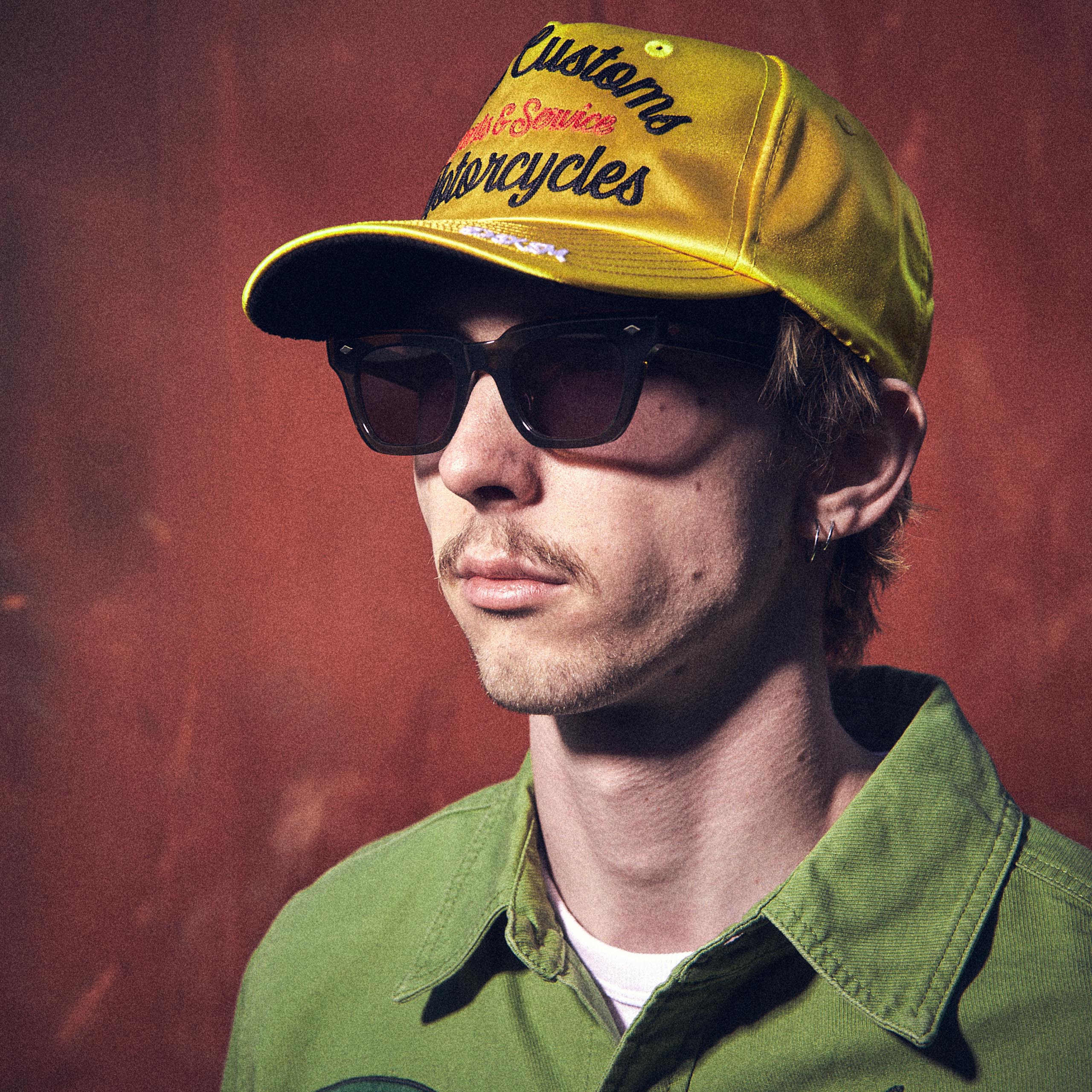 Deus Ex Machina - GOLD MOTORCYCLE CAP