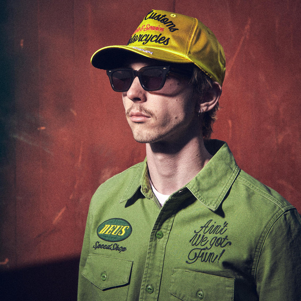 DEUS EX MACHINA - Speed Shop Shirt - Green