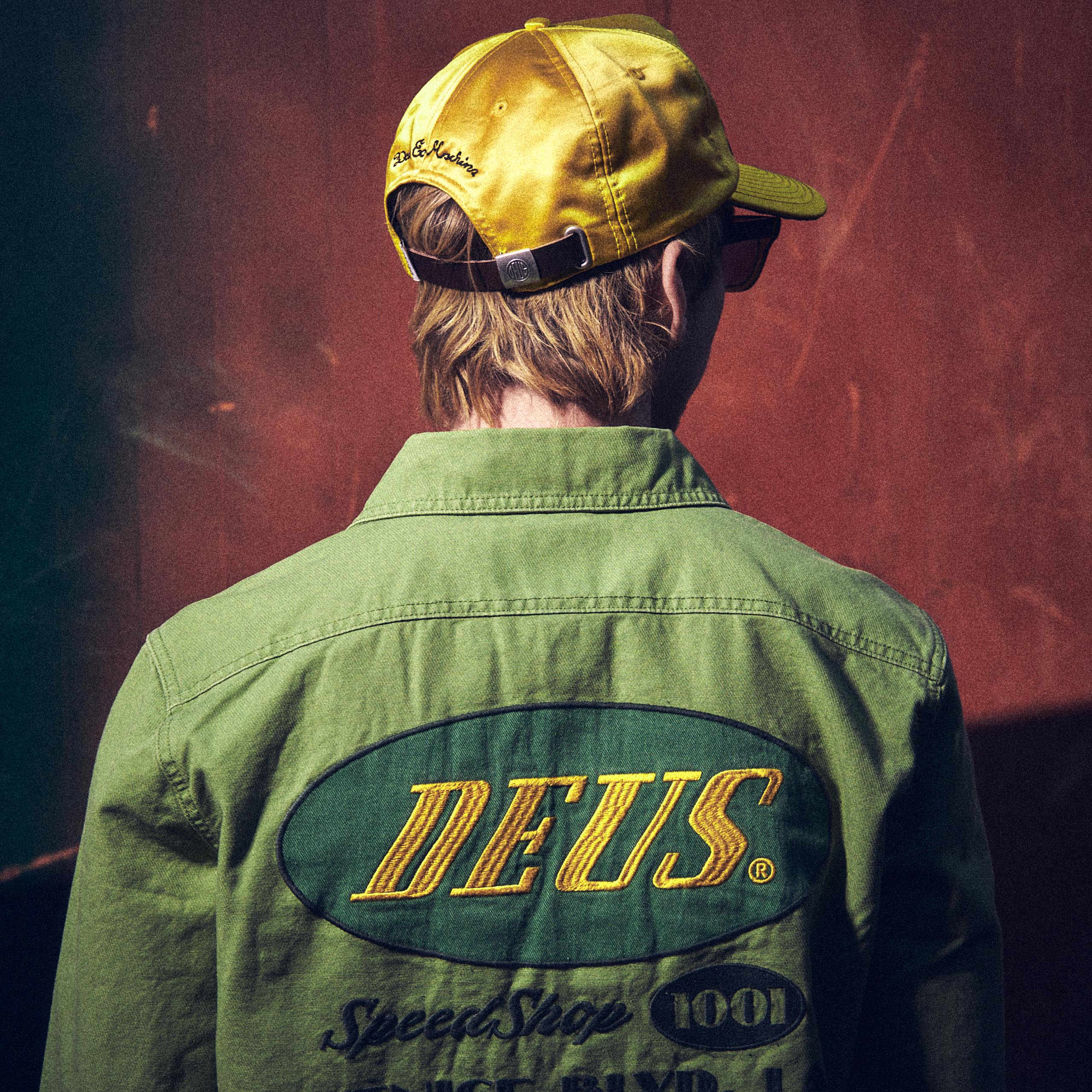 Deus Ex Machina - GOLD MOTORCYCLE CAP