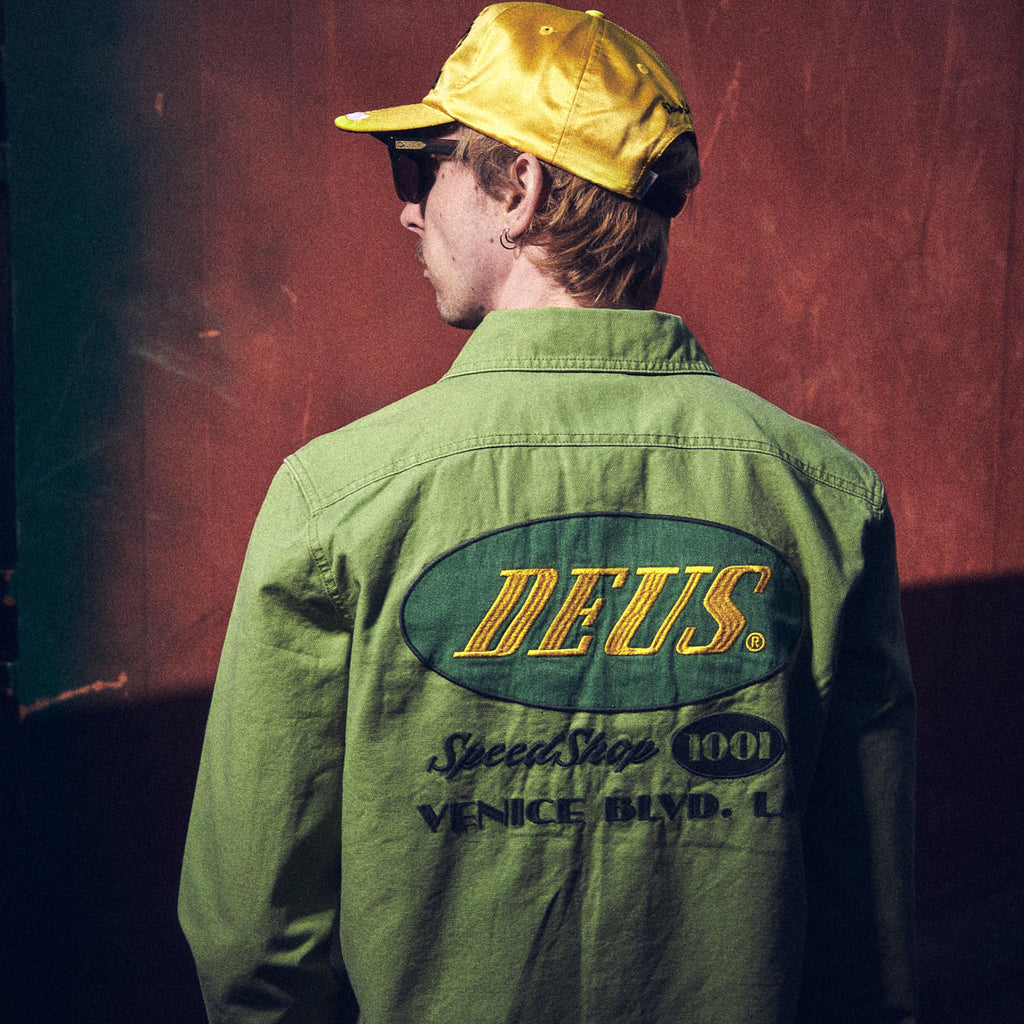 DEUS EX MACHINA - Speed Shop Shirt - Green