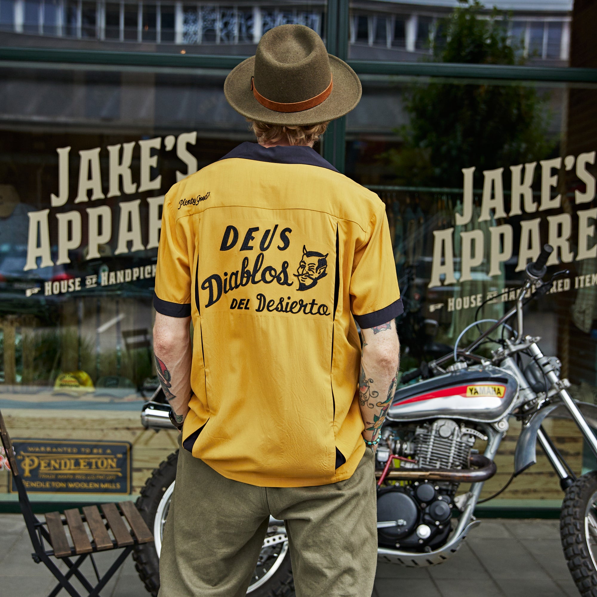 Deus Ex Machina - Diablo Bowling Shirt
