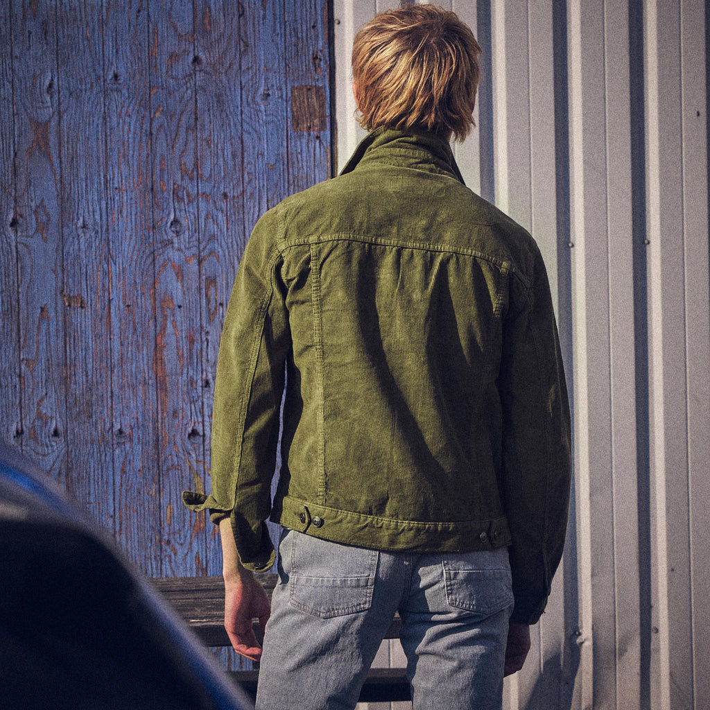 Iron & Resin -- Corduroy Rambler Jacket - Grøn
