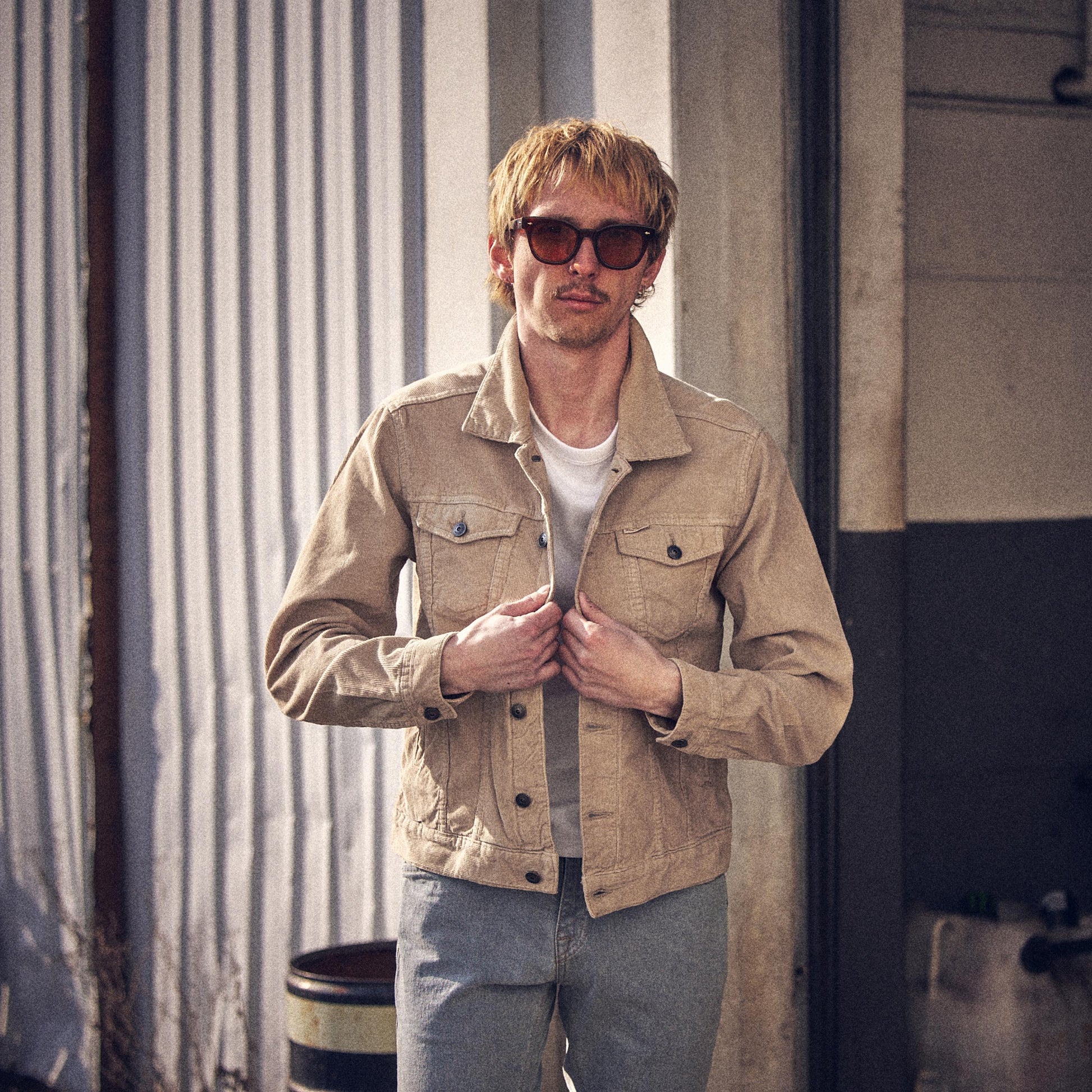 Iron & Resin - Corduroy Rambler Jacket - Sand