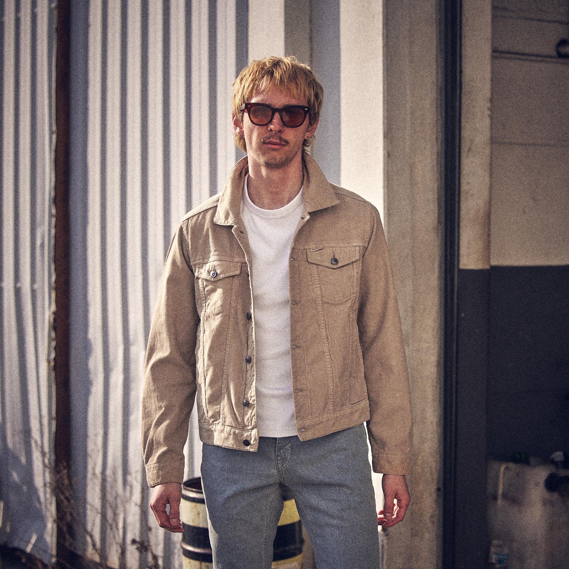 Iron & Resin - Corduroy Rambler Jacket - Sand