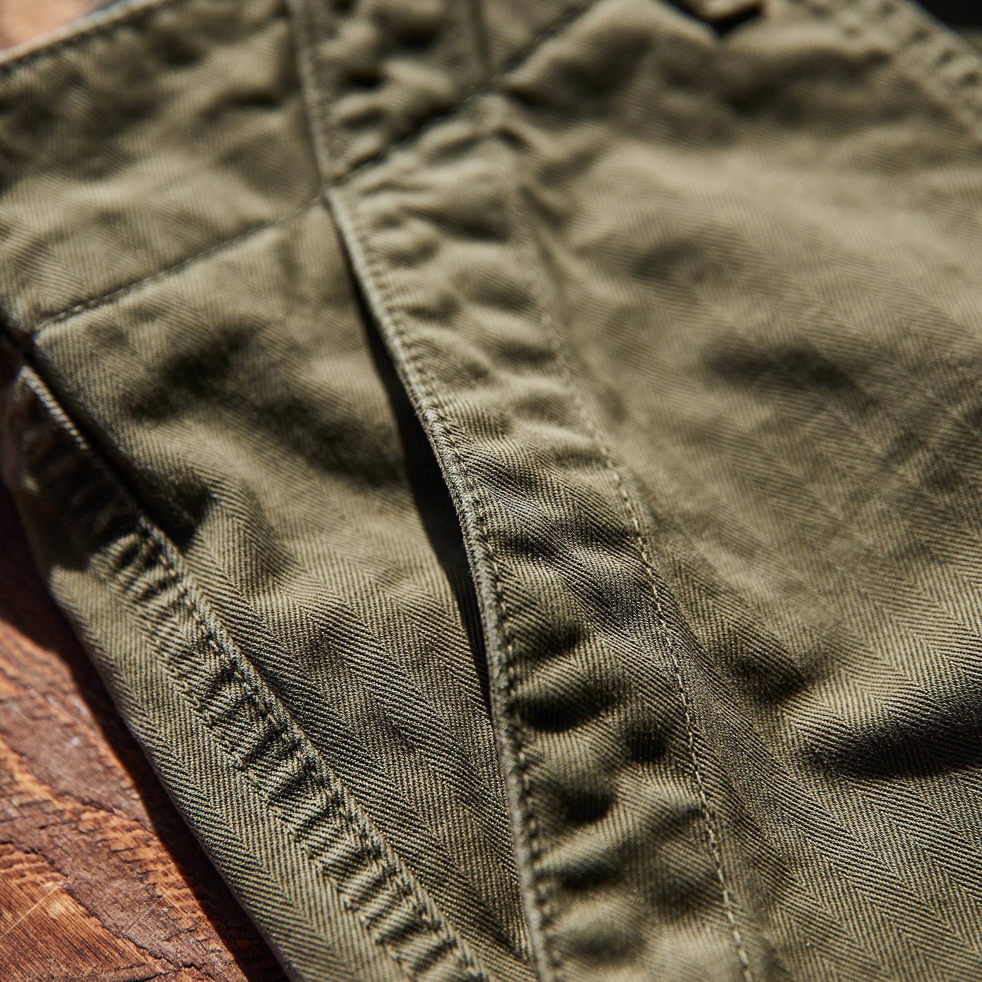 CHESAPEAKE'S - Fatigue Pants Degrasse - Grøn