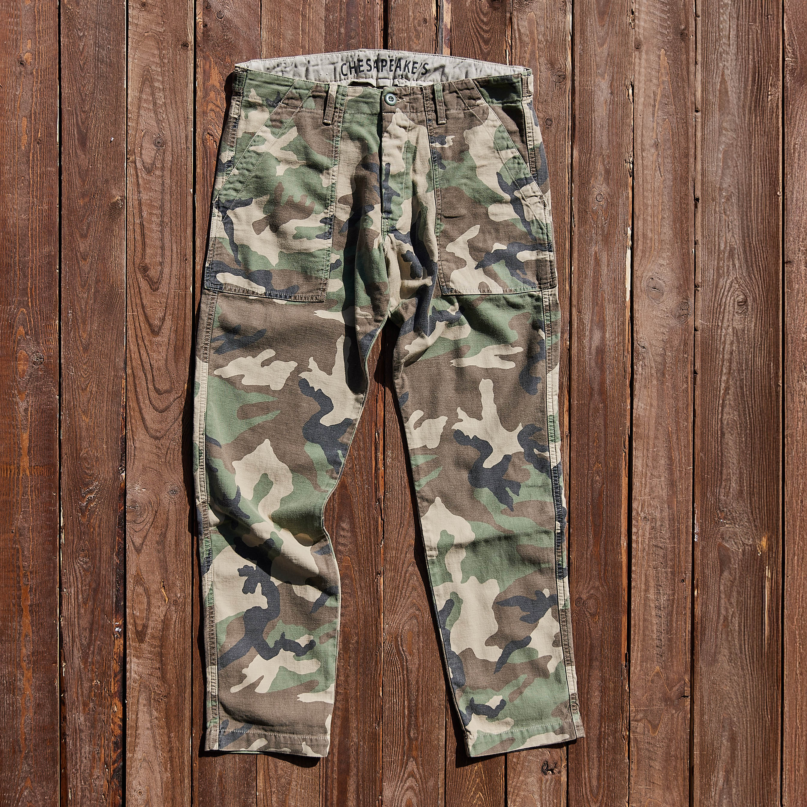 CHESAPEAKE'S - Fatigue Pants Degrasse - Camouflage