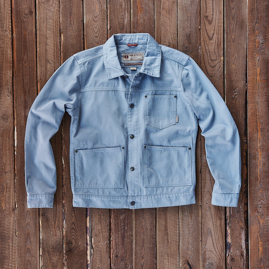 Iron & Resin -  Clark Jacket - Lightblue