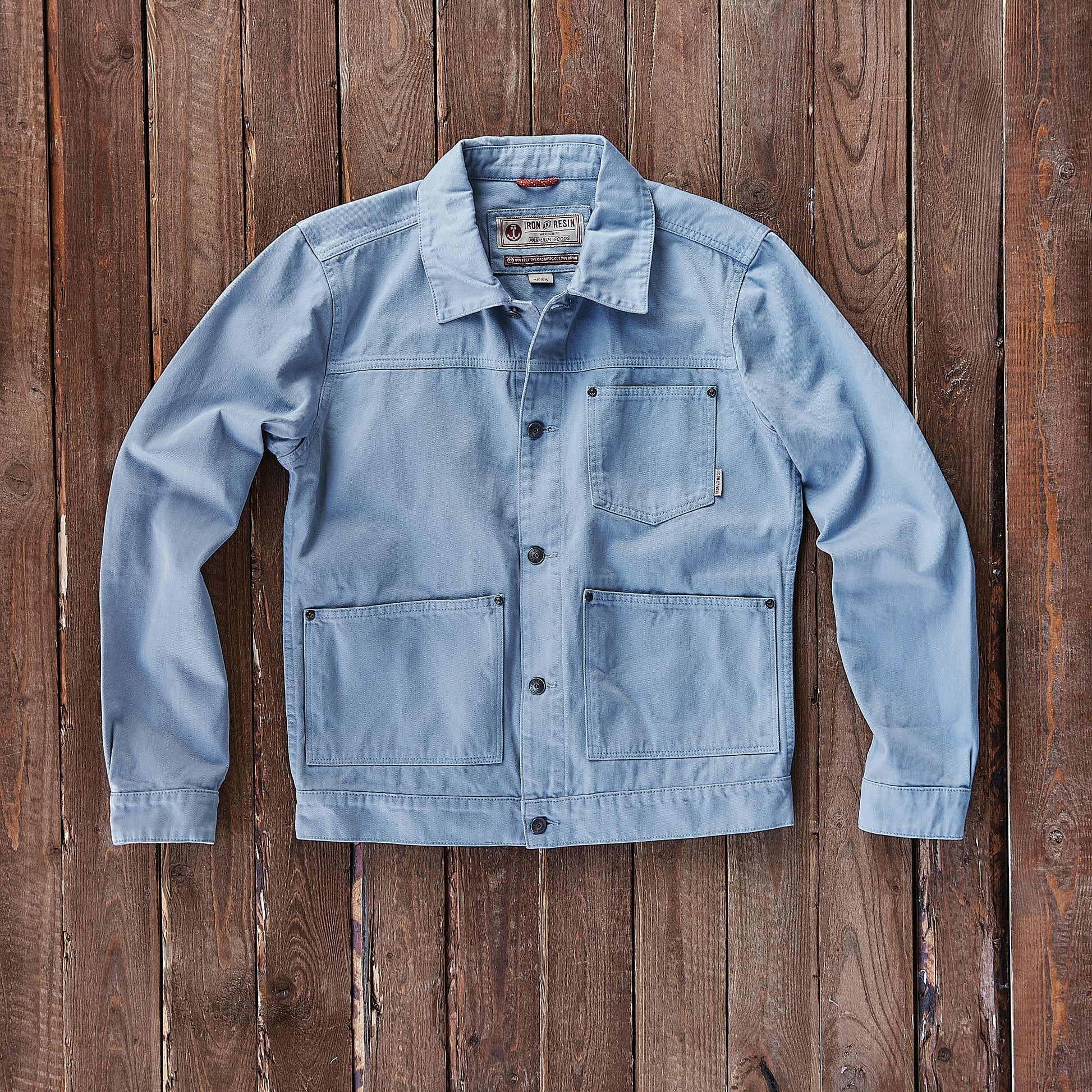 Iron & Resin -  Clark Jacket - Lightblue