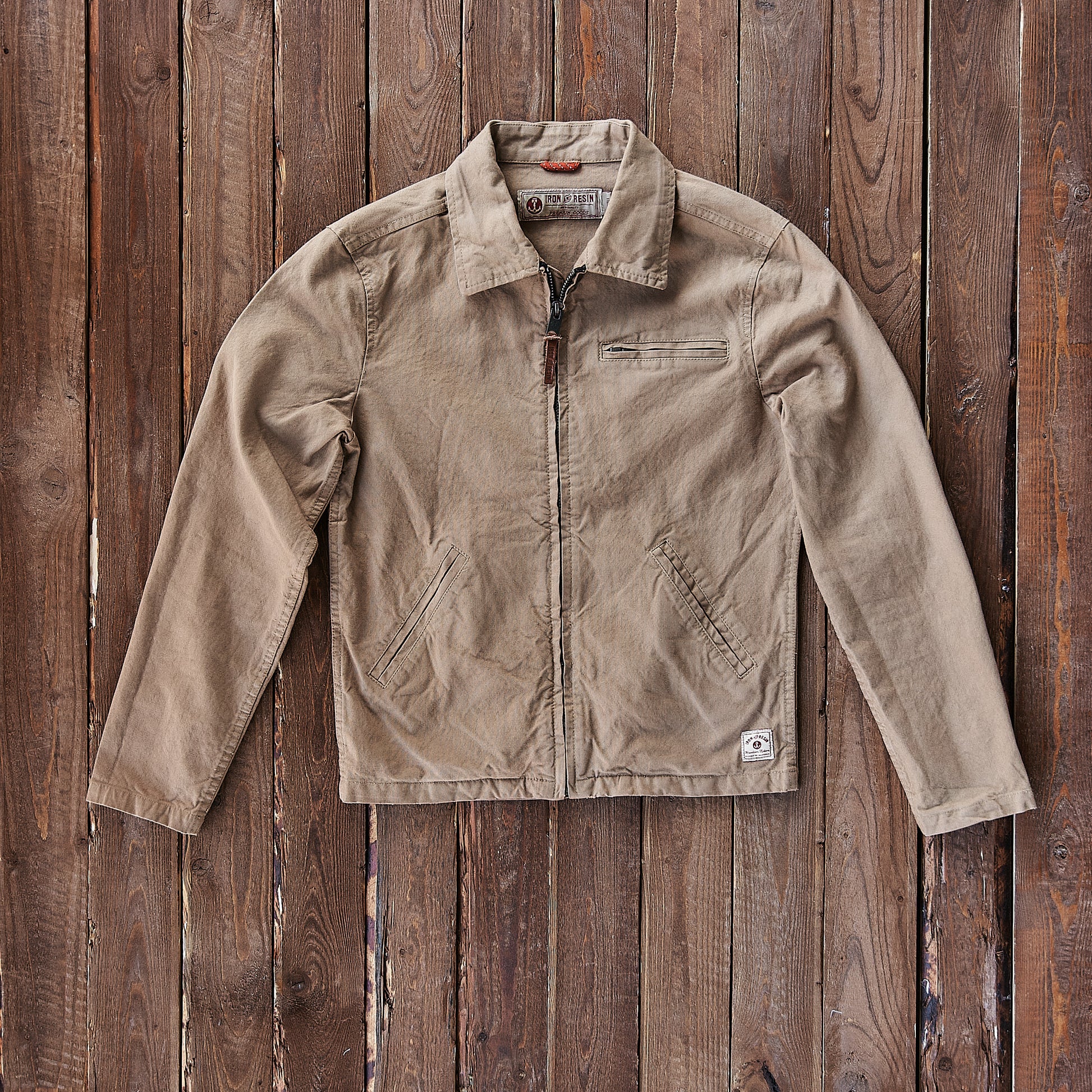 Iron & Resin -  Ward Jacket - Raw Cotton Canvas