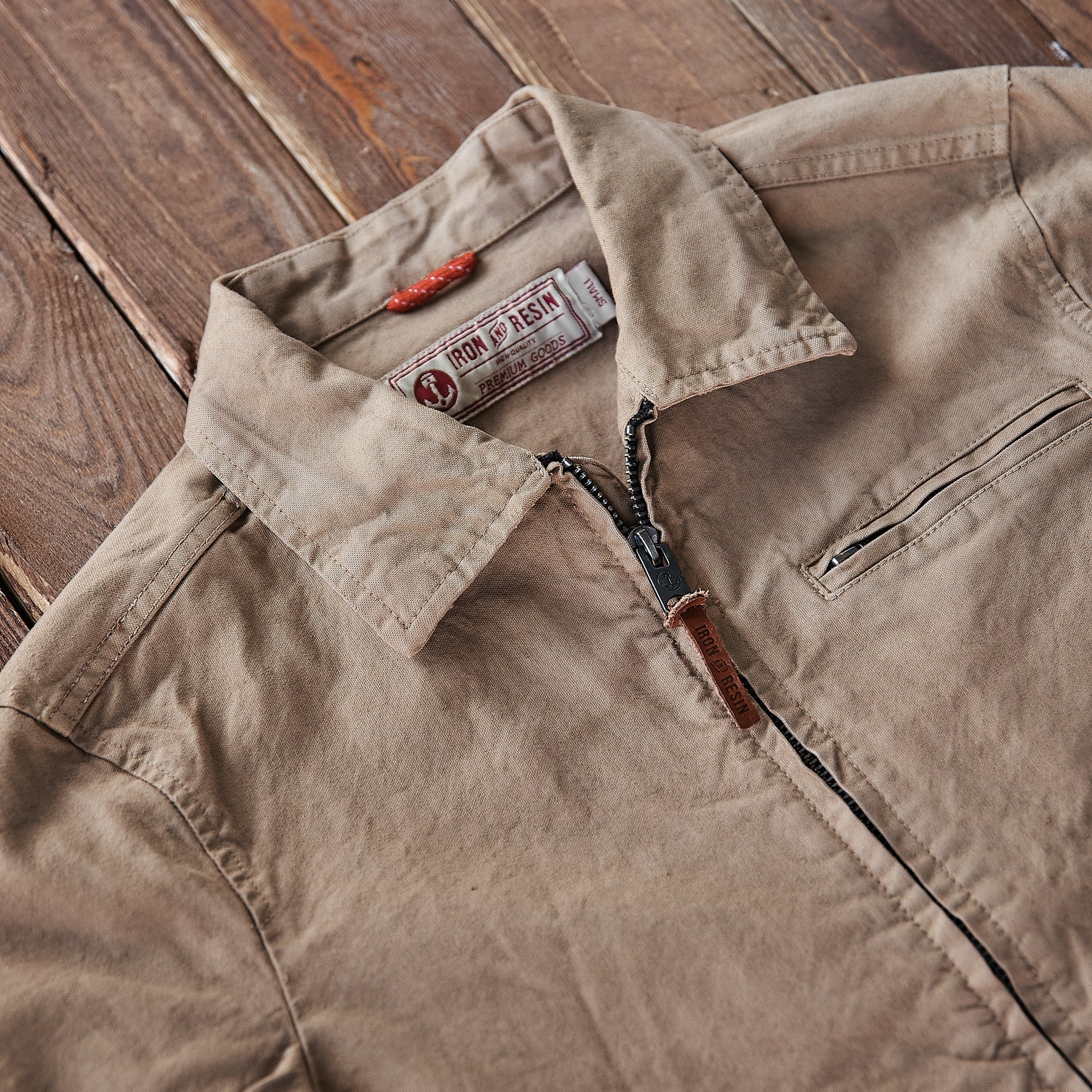 Iron & Resin -  Ward Jacket - Raw Cotton Canvas