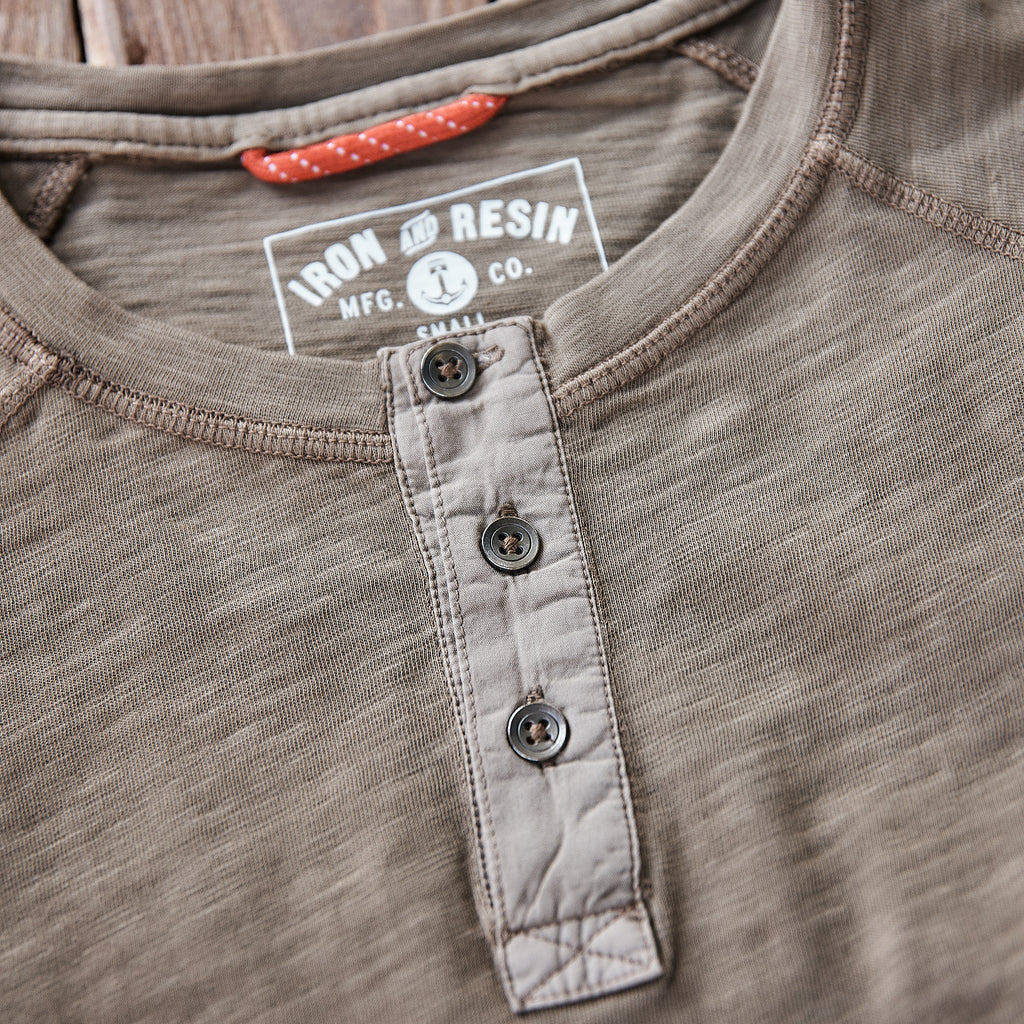 Iron and Resin - Topock Henley - Brown