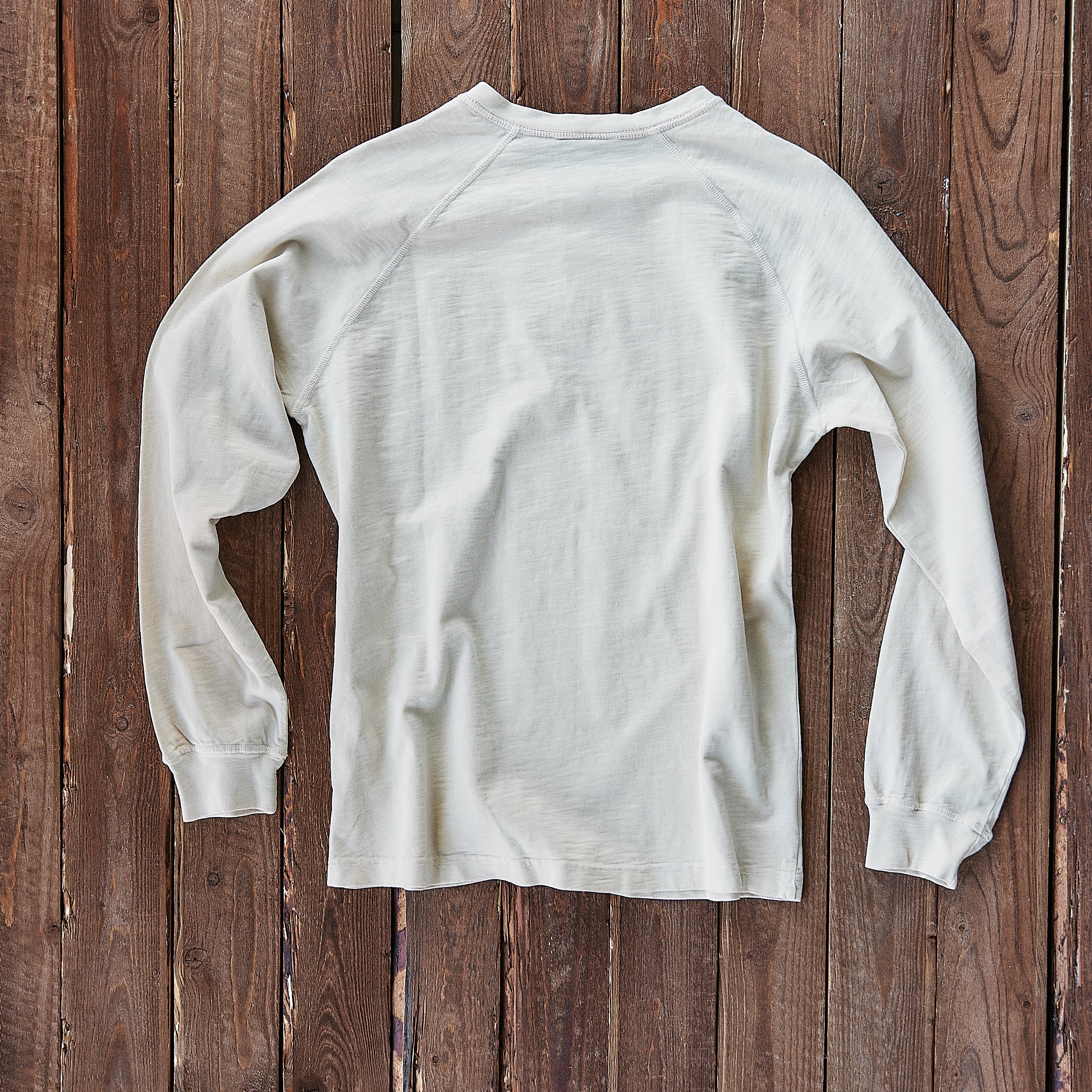 Iron and Resin - Topock Henley - Raw White
