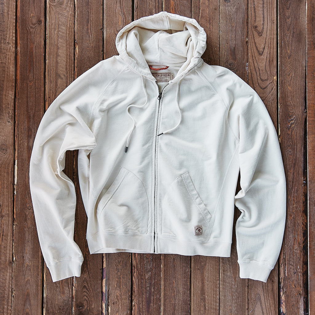 Iron & Resin - Maker Hoodie - Natural/off-white