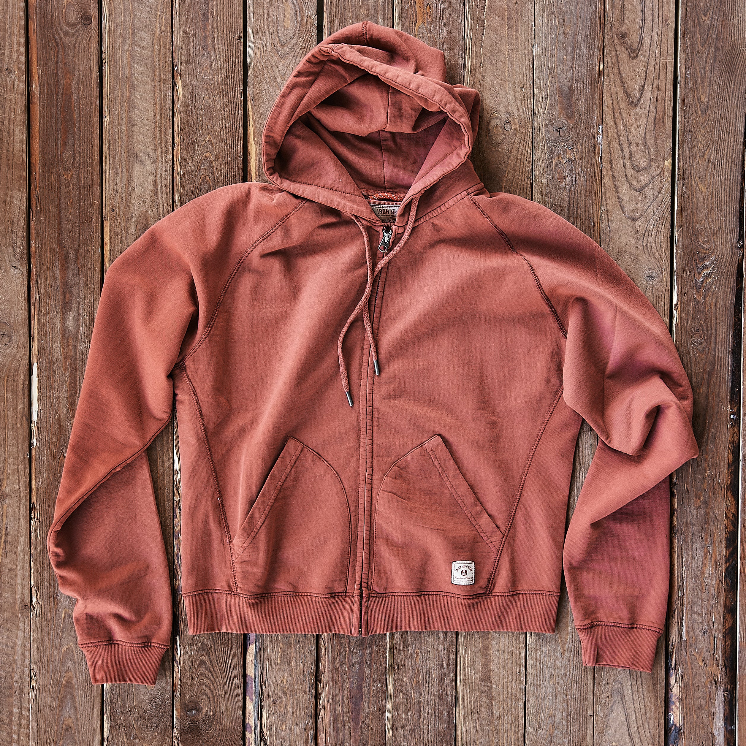 Iron & Resin - Maker Hoodie - Rust/Marsala
