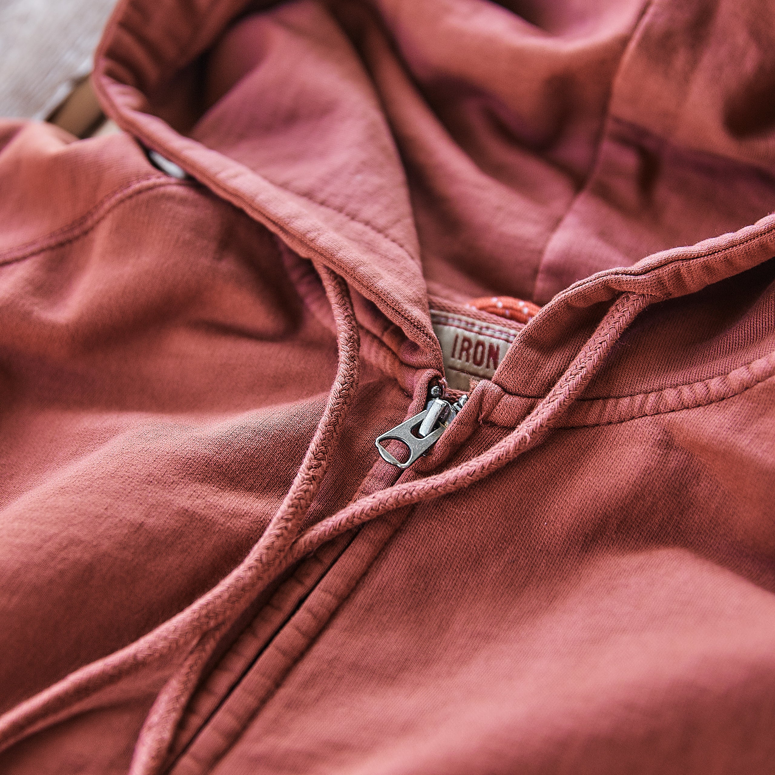 Iron & Resin - Maker Hoodie - Rust/Marsala