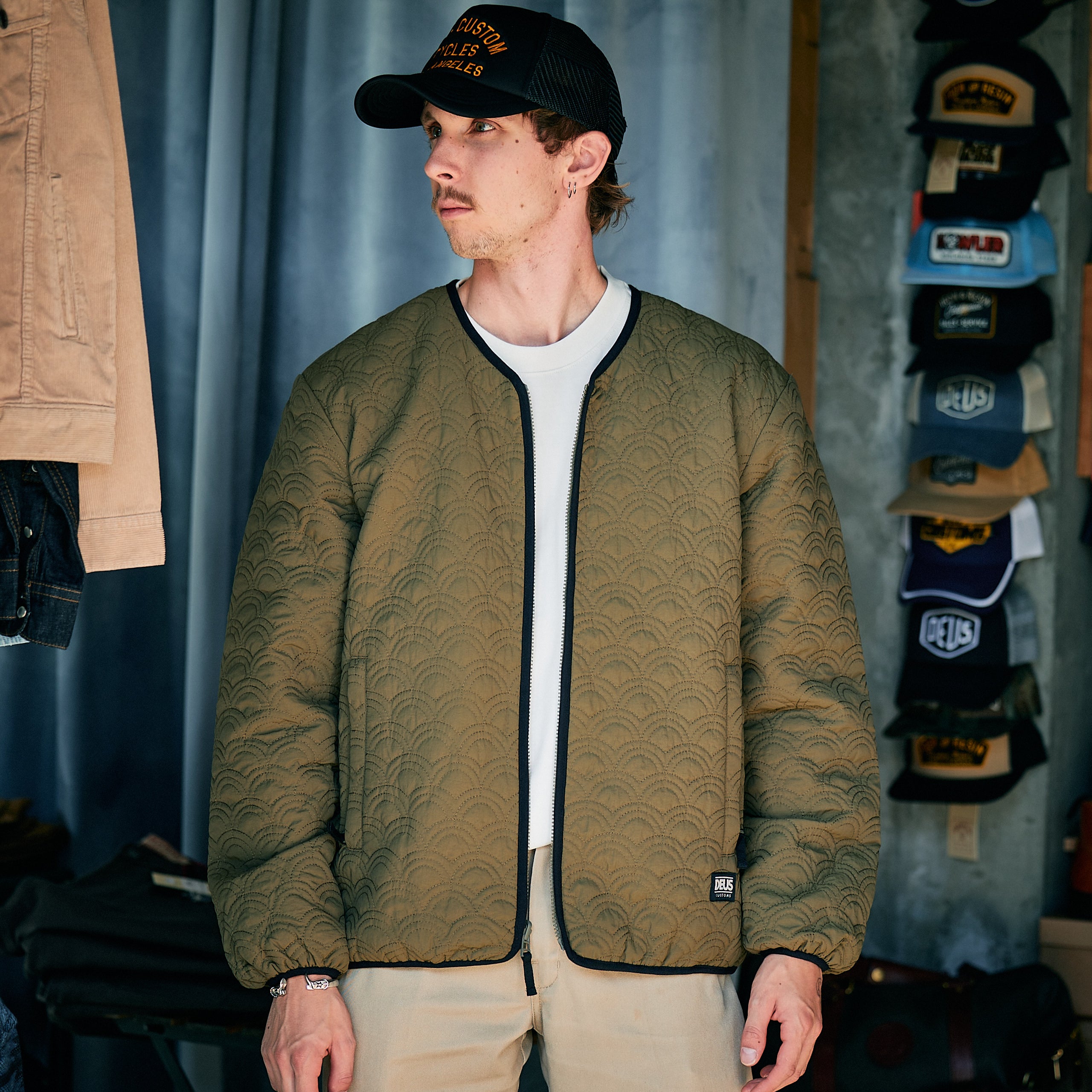 DEUS EX MACHINA - SIERRA LINER JACKET - GREEN