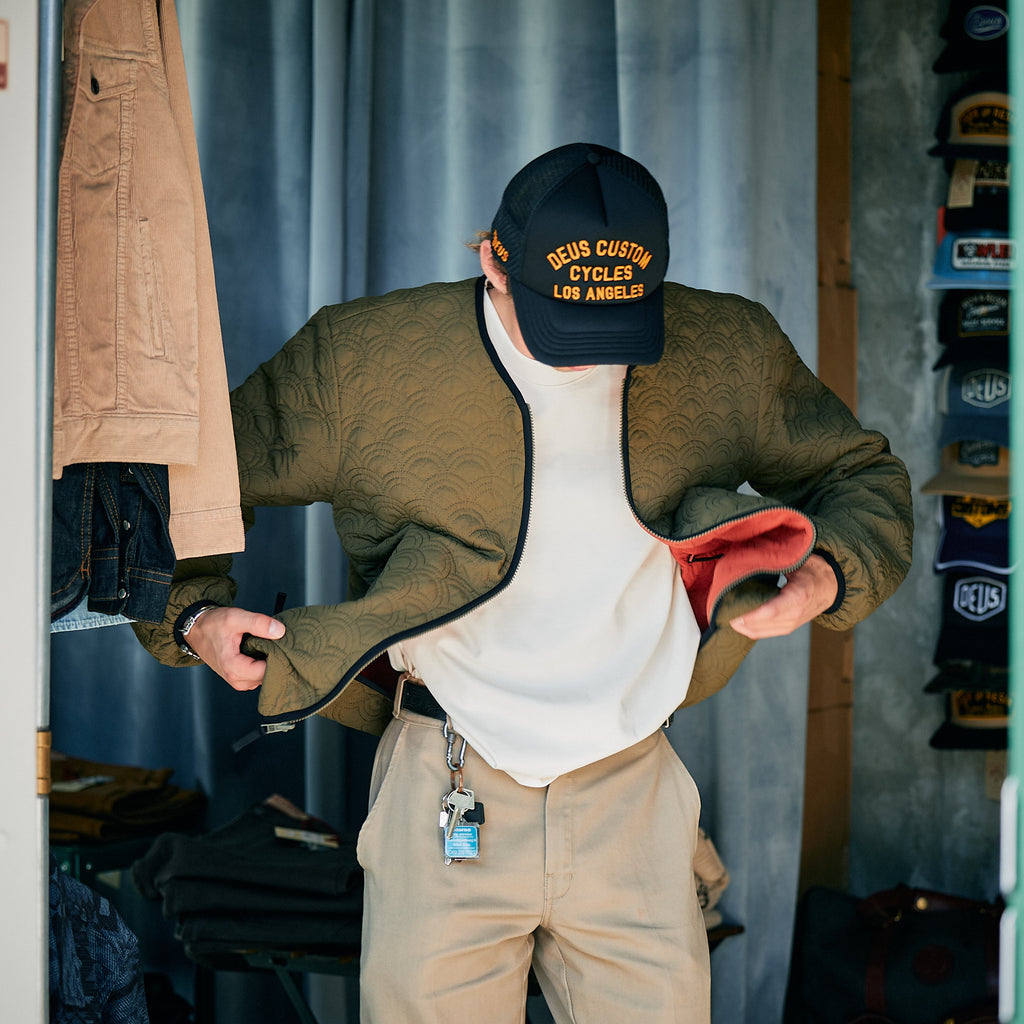 DEUS EX MACHINA - SIERRA LINER JACKET - GREEN