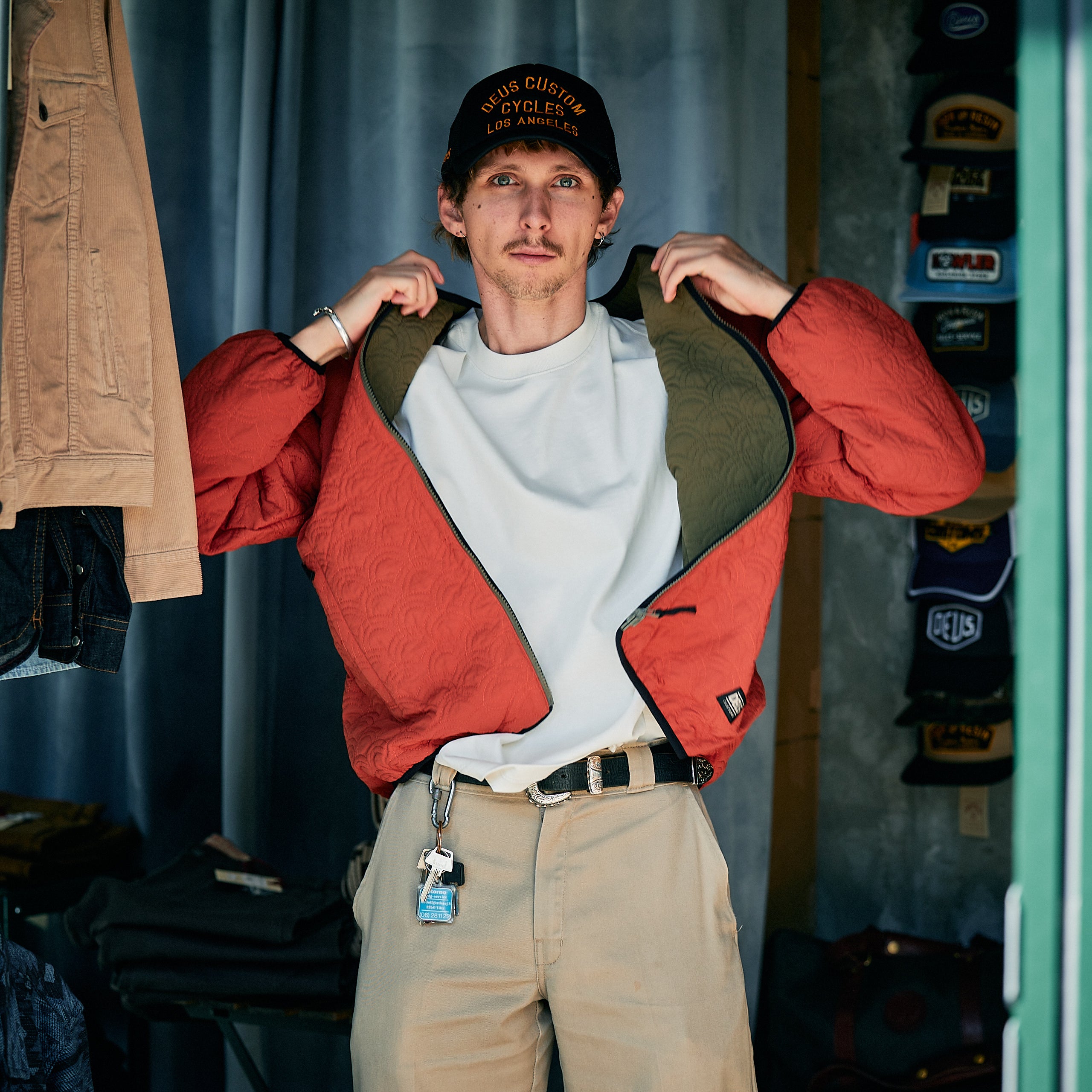 DEUS EX MACHINA - SIERRA LINER JACKET - GREEN