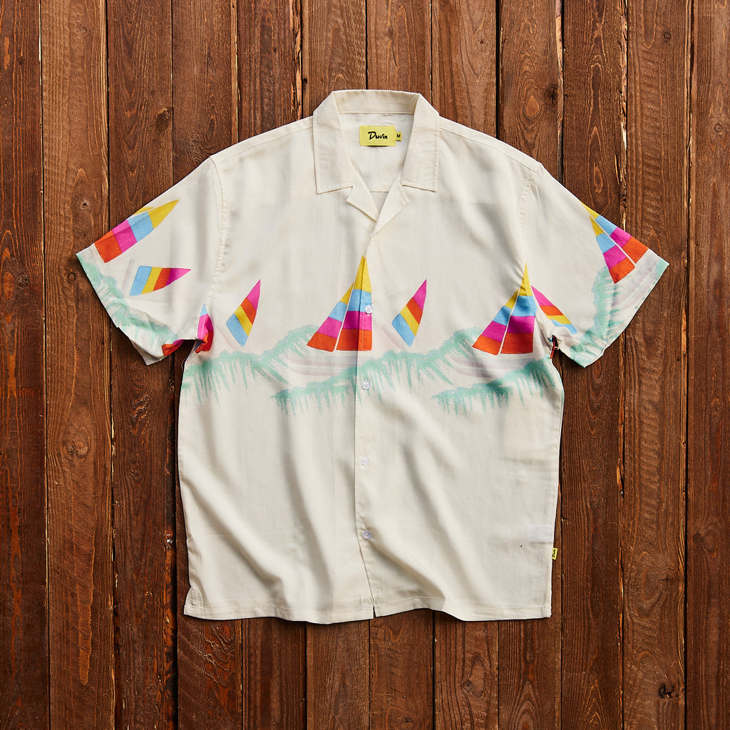 Duvin Design - Sailing Buttonup - Antique White