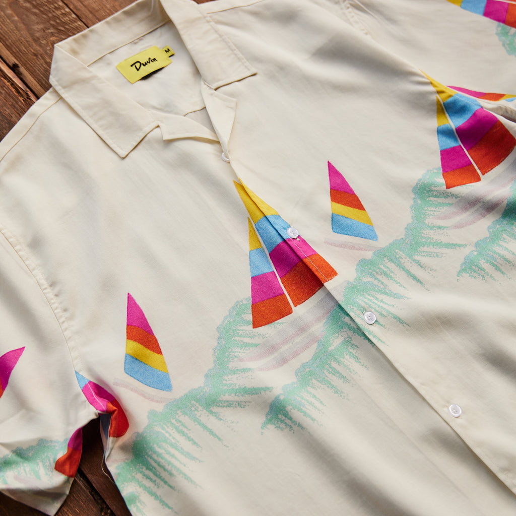 Duvin Design - Sailing Buttonup - Antique White