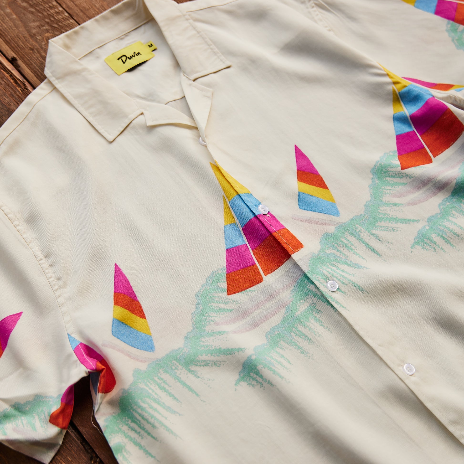 Duvin Design -"Traveler"Buttonup Shirt - Teal