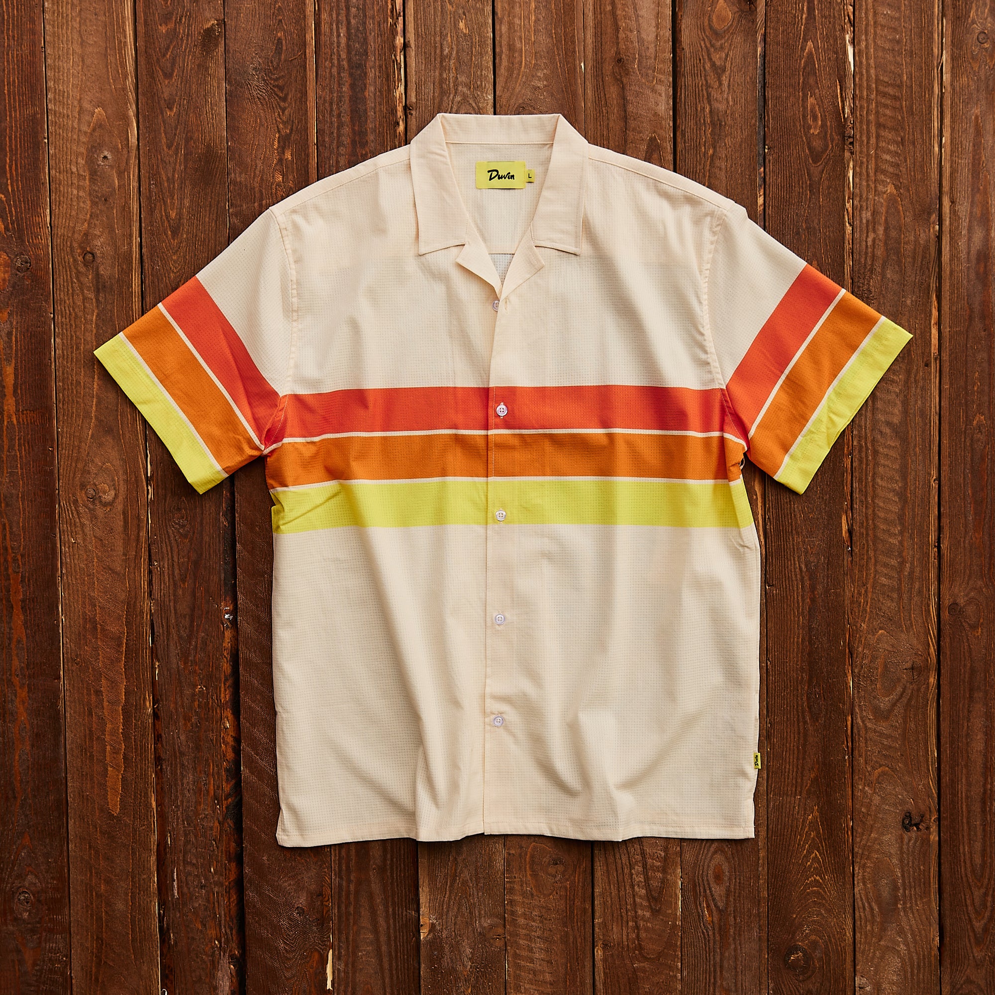 Duvin Design - Horizon Leisure Stretch Buttonup - Antique White