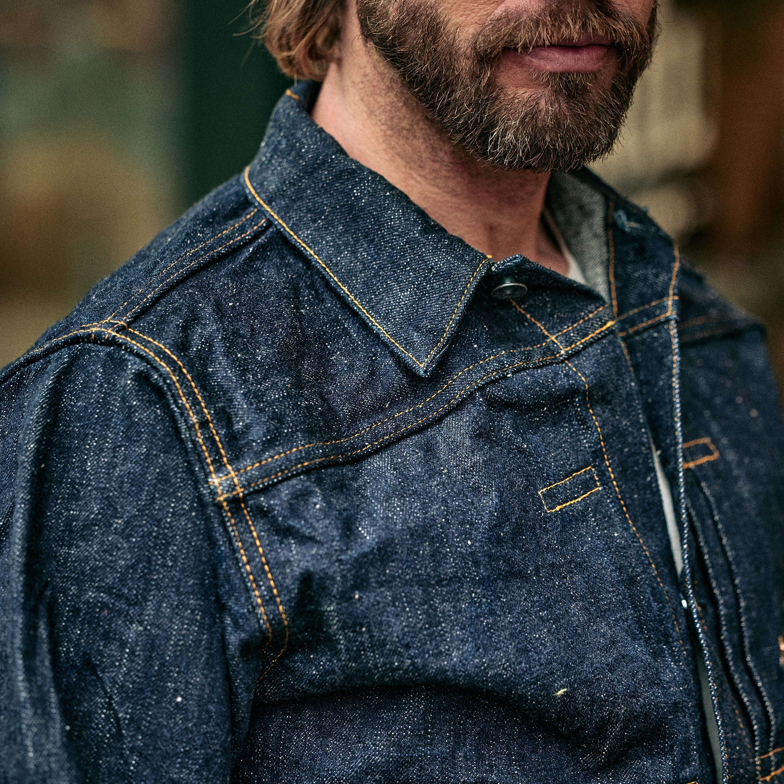 Samurai Jeans - S0555VX WWII-style Denim Jacket – Jake's Apparel