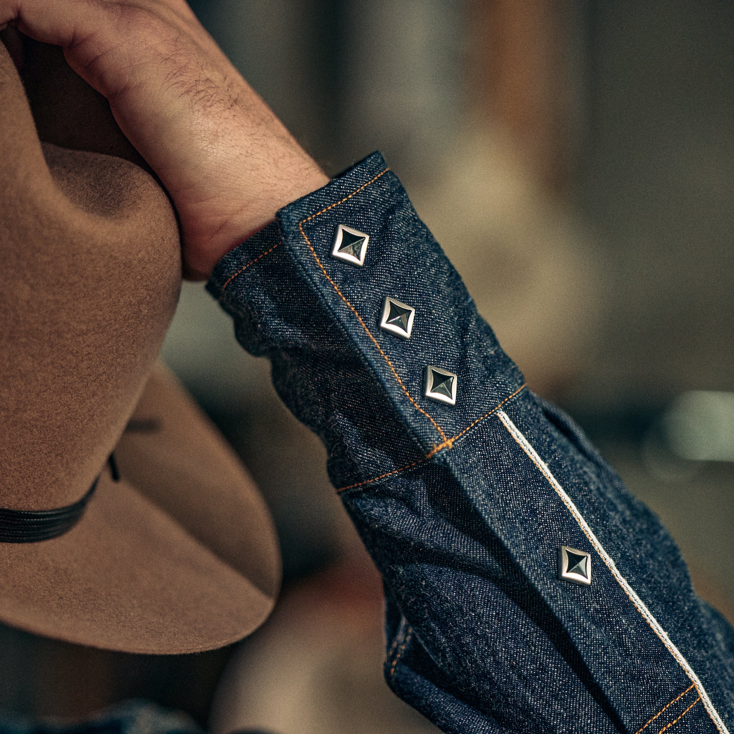 Samurai Jeans - SWD-L02 Denim Western Shirt