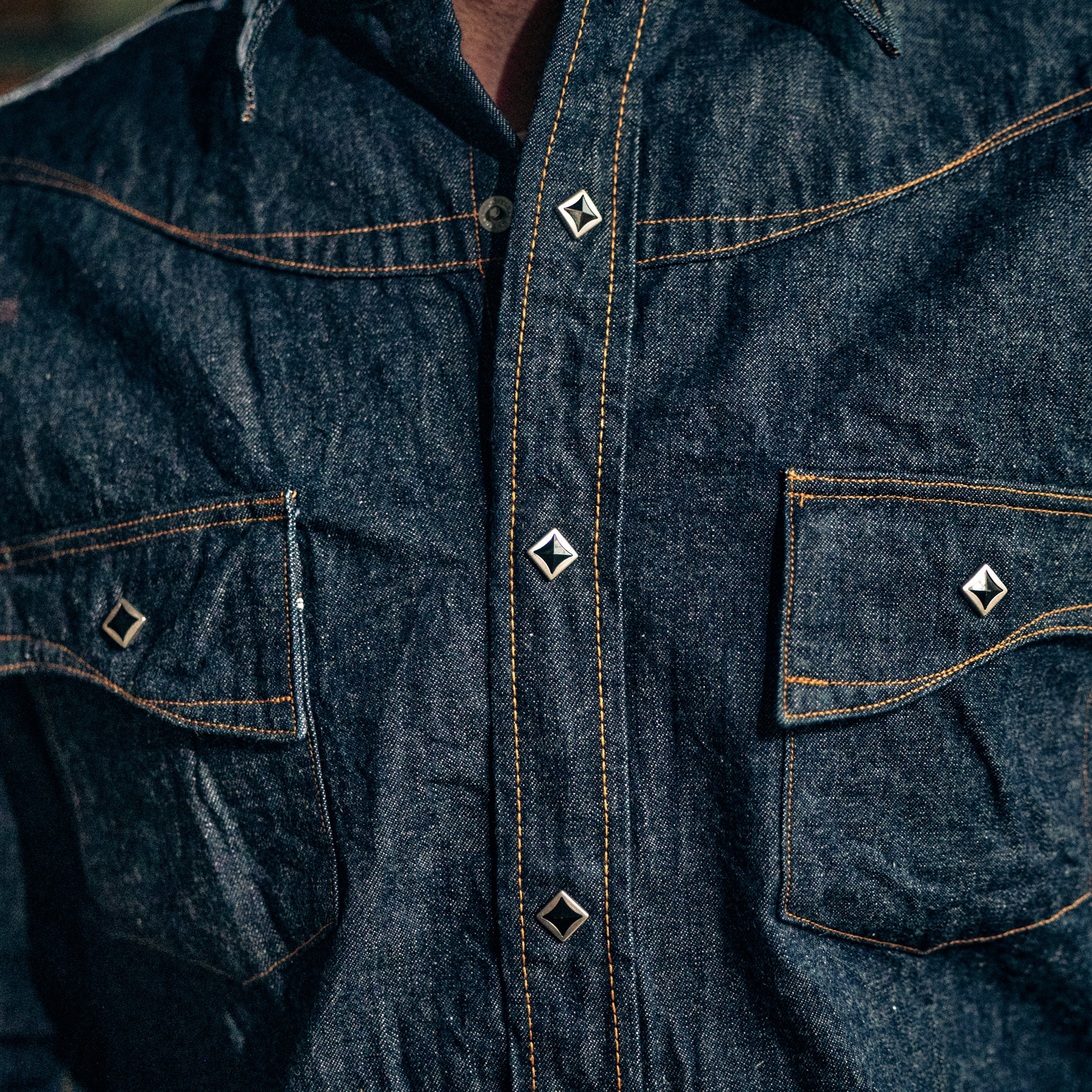 Samurai Jeans - SWD-L02 Denim Western Shirt