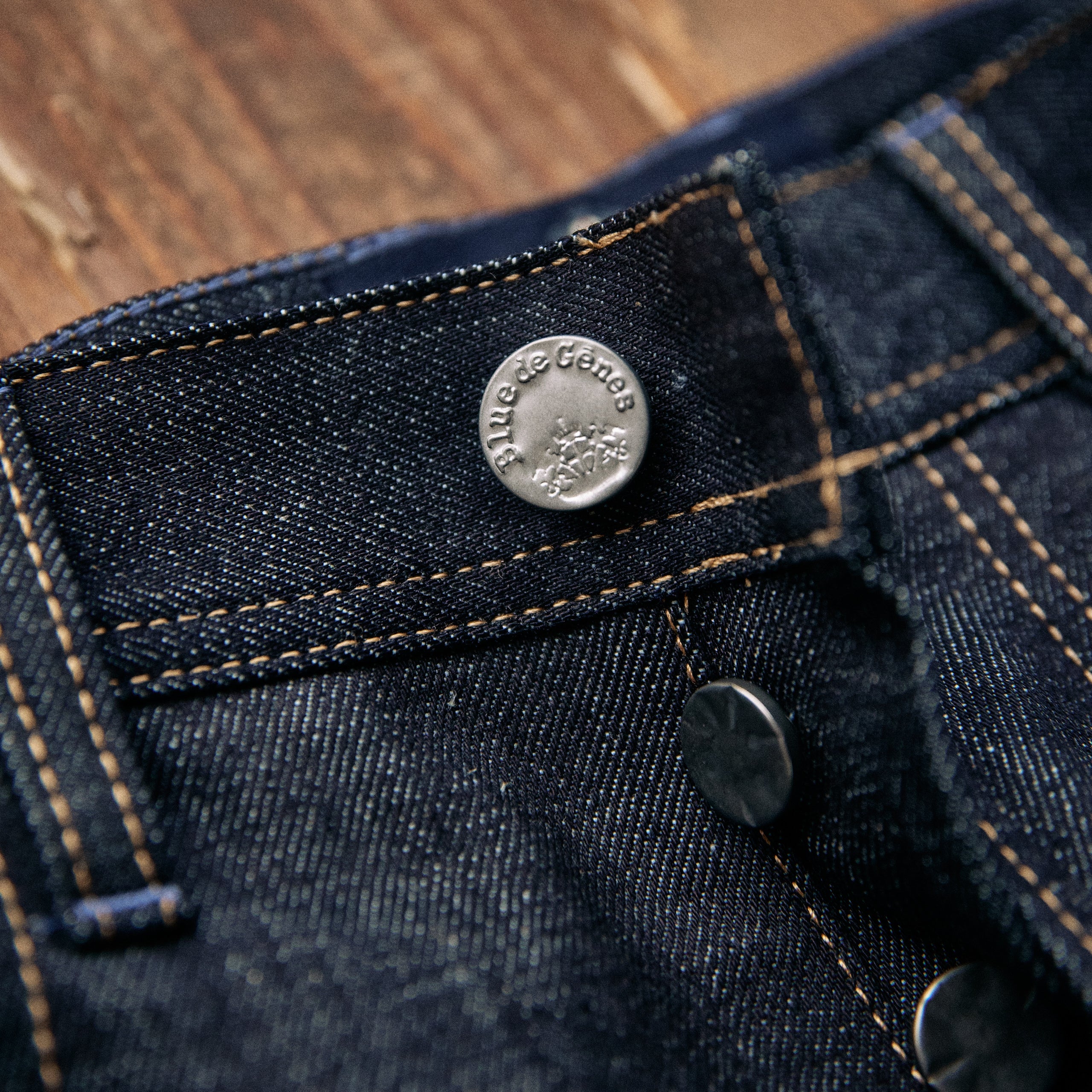 Blue De Genes - Giacomo Raw Denim Jeans 12.8 oz