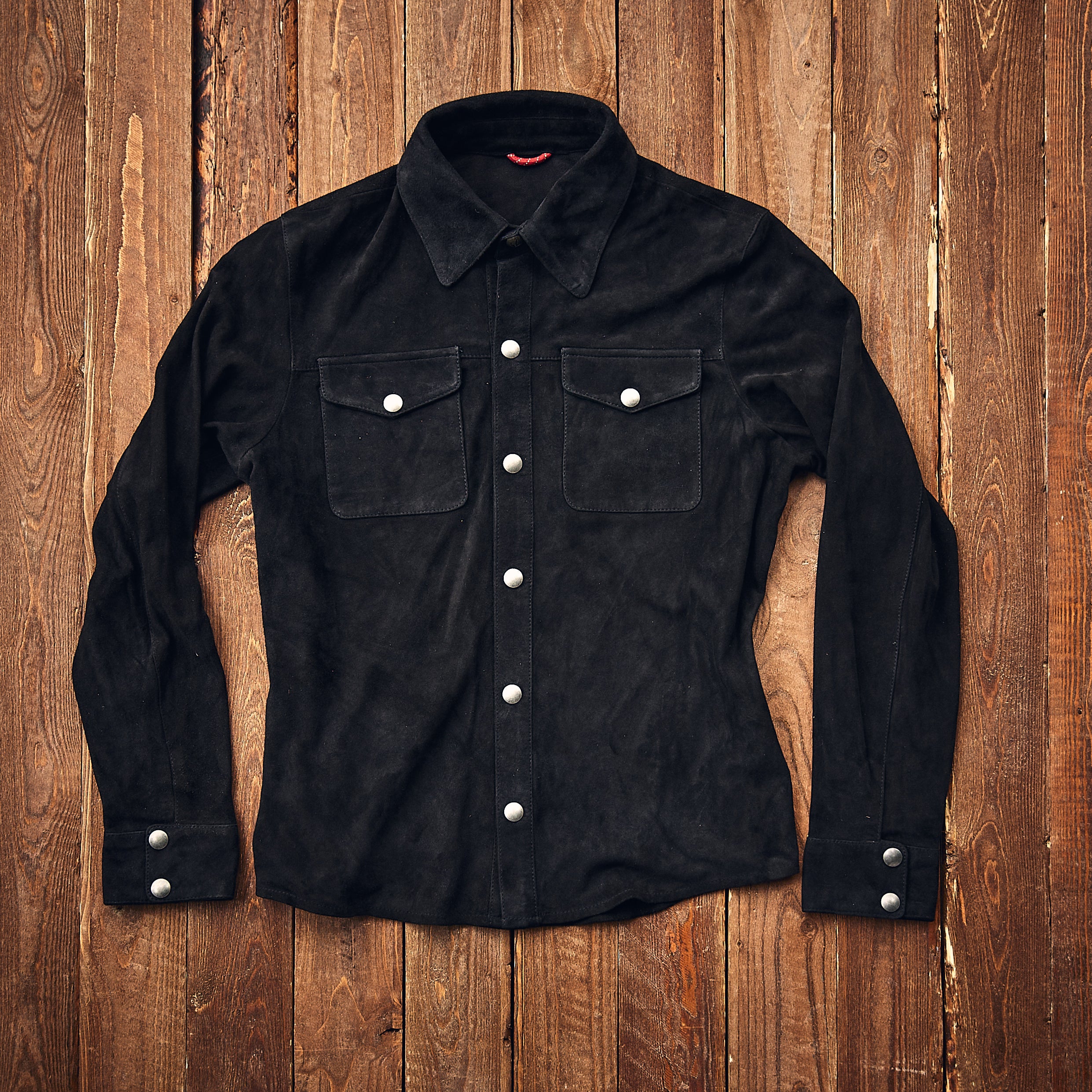 Iron & Resin - Rough Neck Shirt - Goat Suede