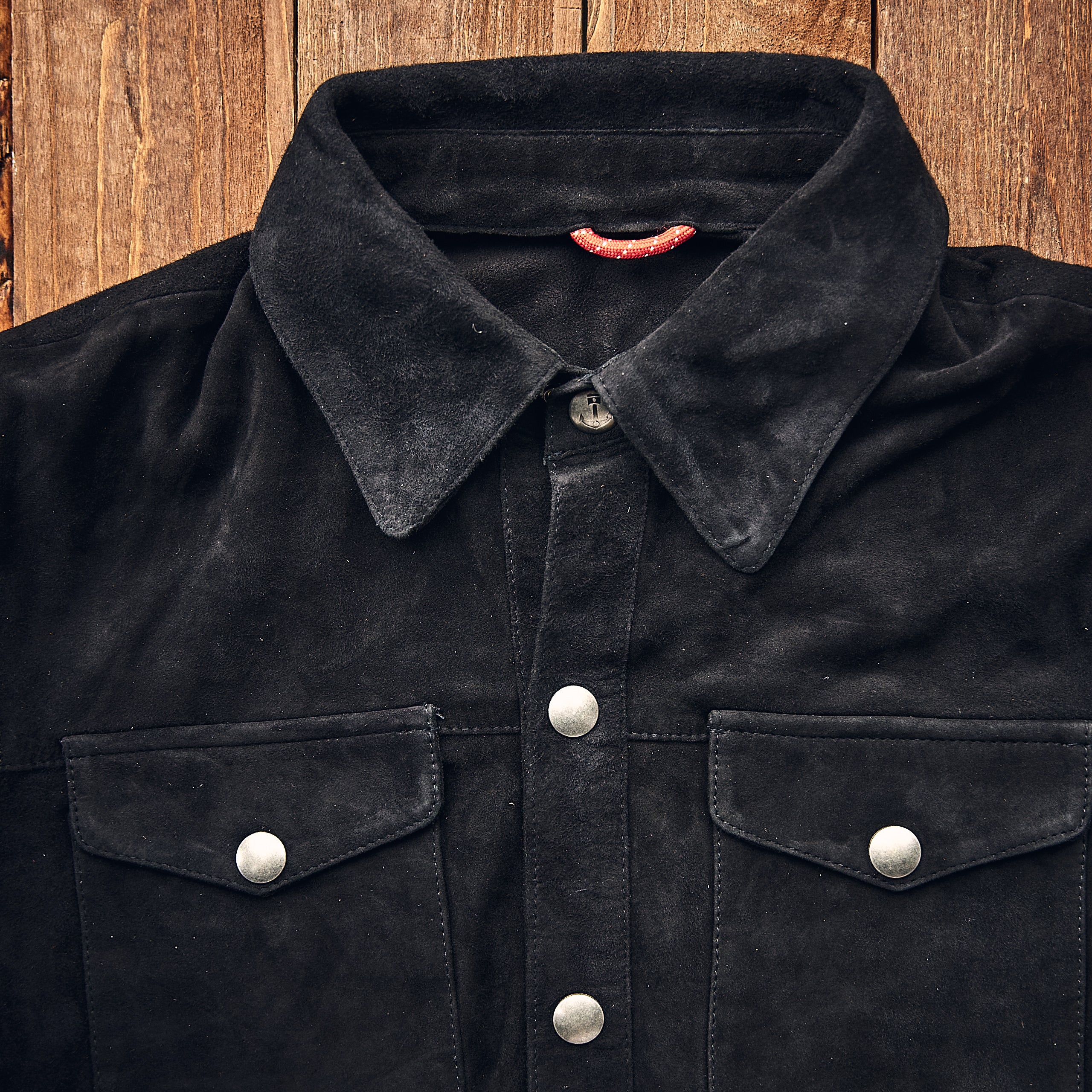 Iron & Resin - Rough Neck Shirt - Goat Suede