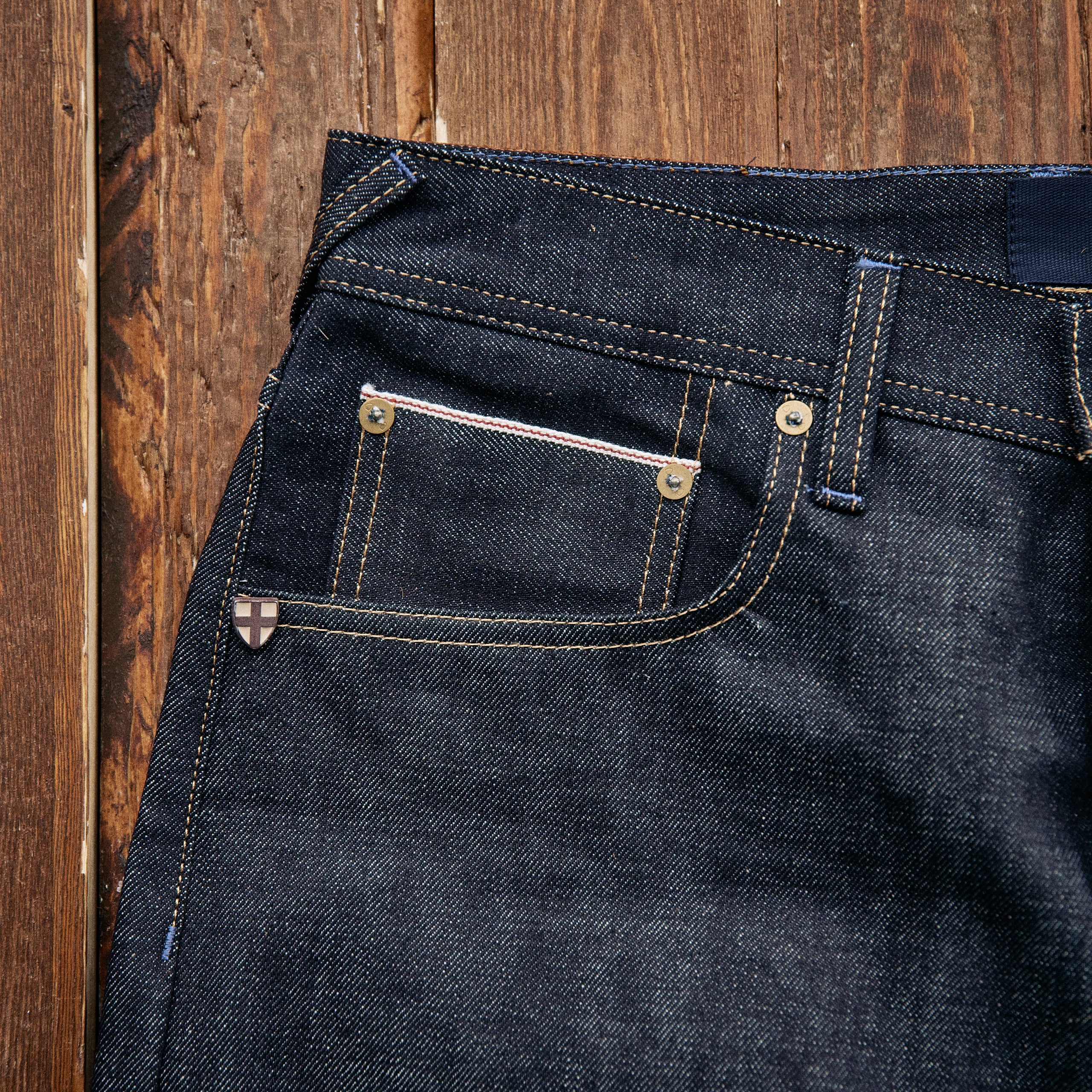 Blue De Genes - Giacomo Raw Denim Jeans 12.8 oz