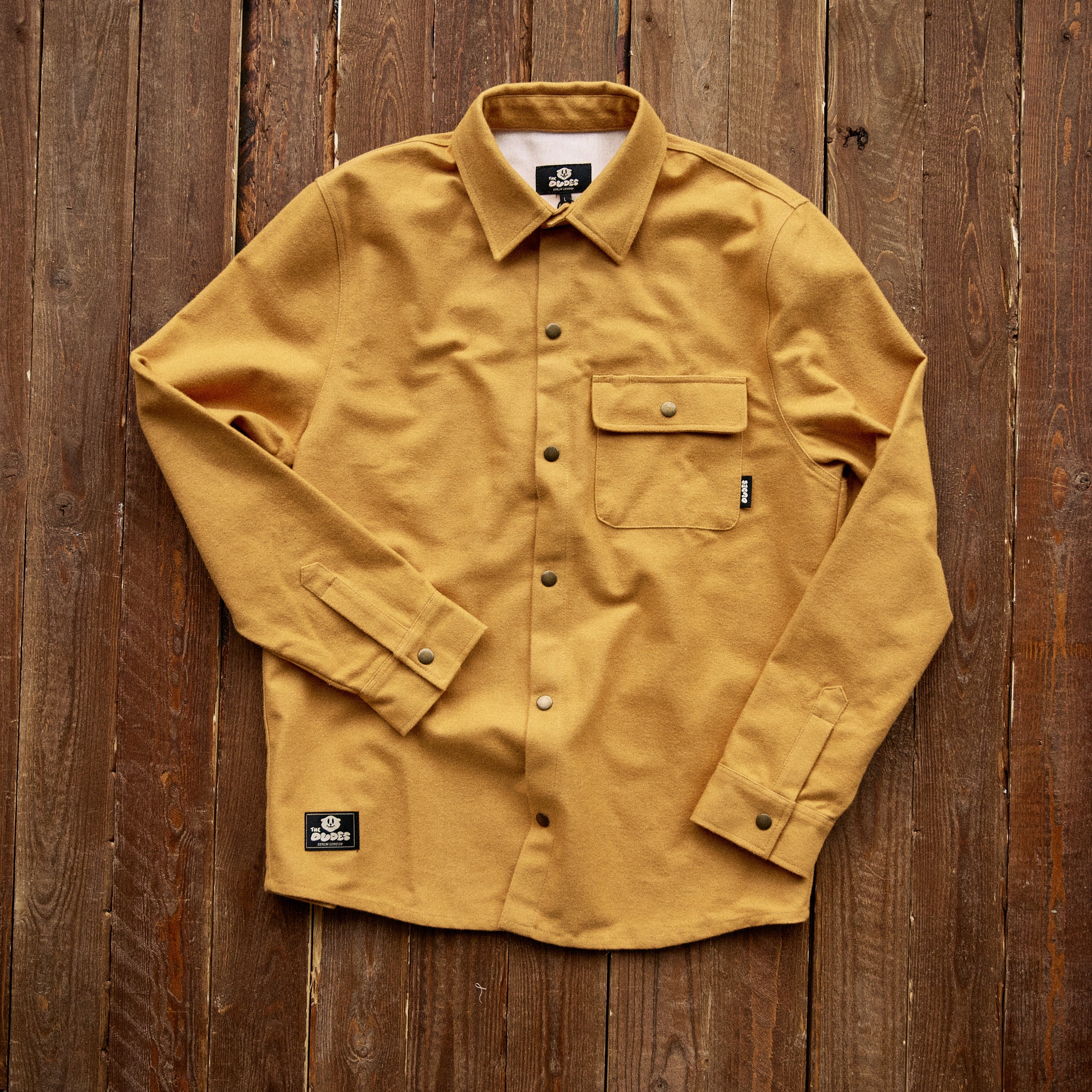 The Dudes - Chuck Overshirt - Camel