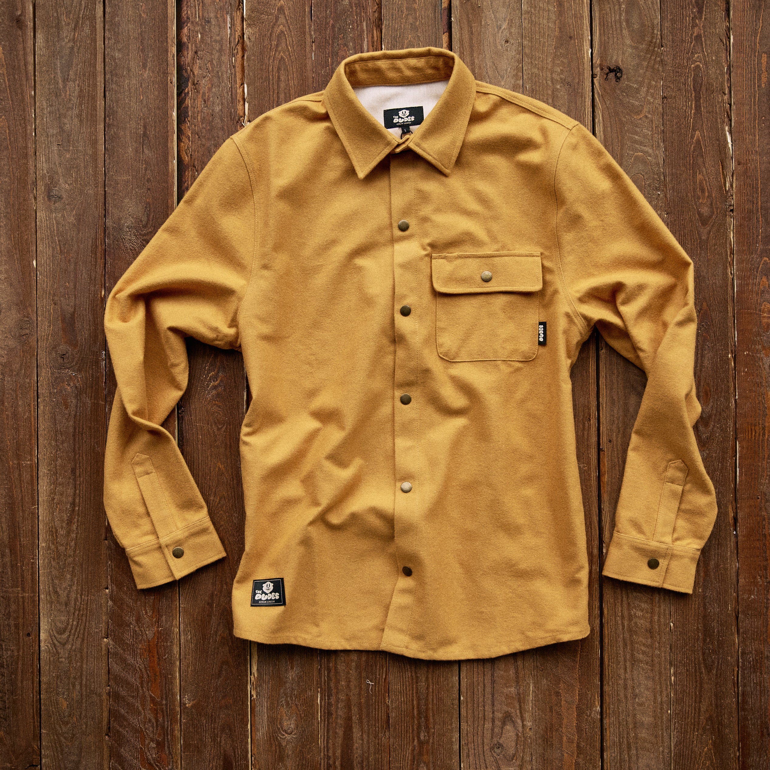 The Dudes - Chuck Overshirt - Camel
