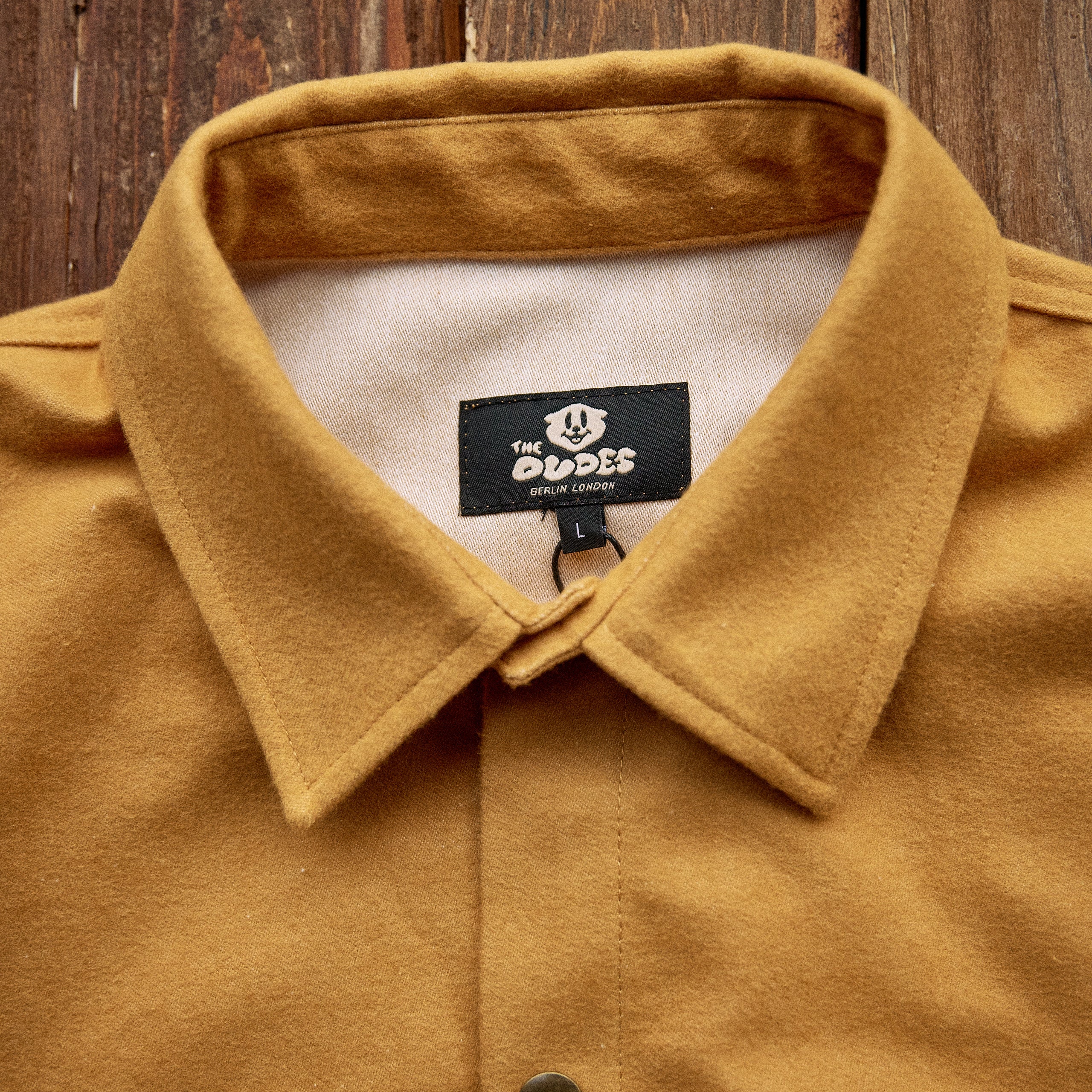 The Dudes - Chuck Overshirt - Camel