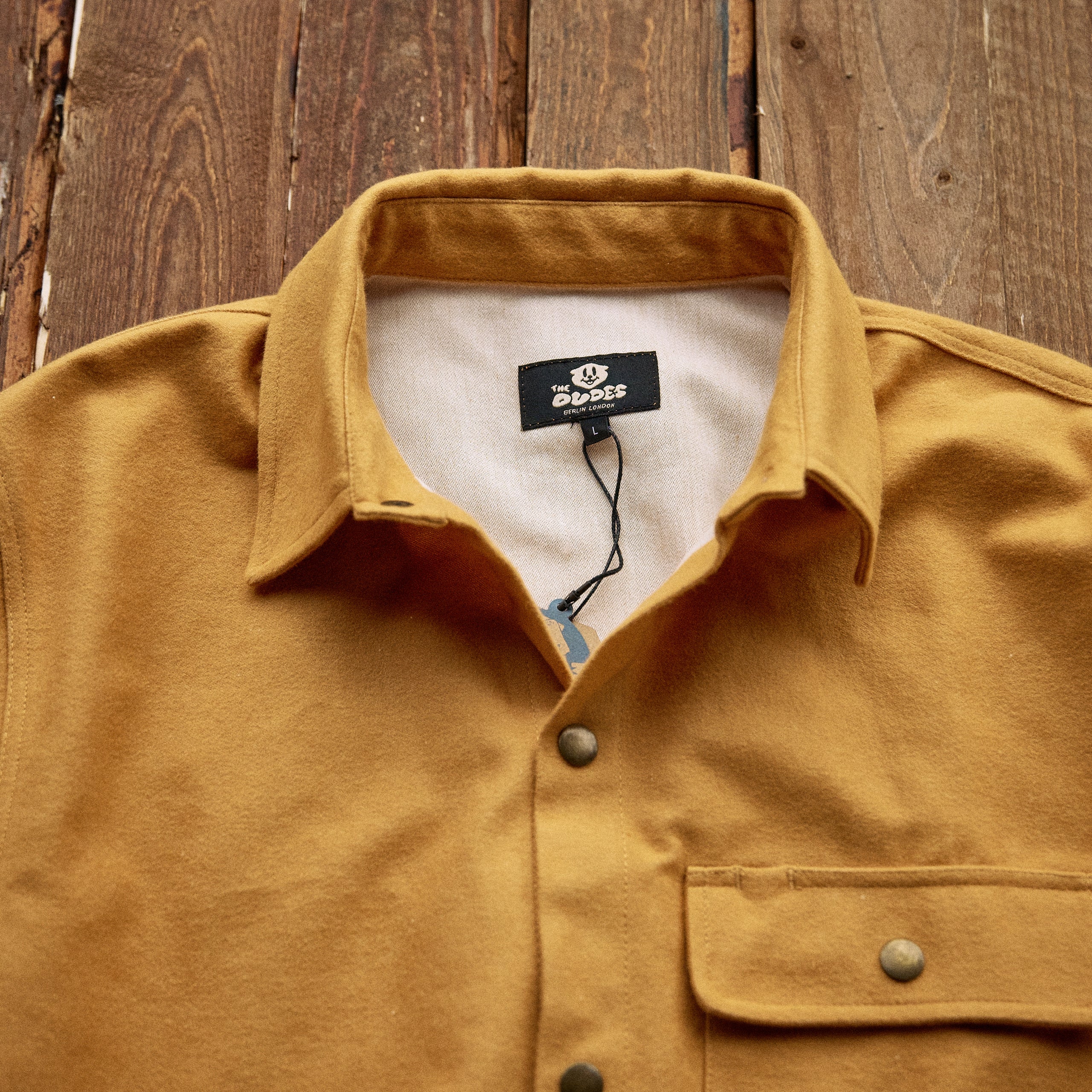 The Dudes - Chuck Overshirt - Camel