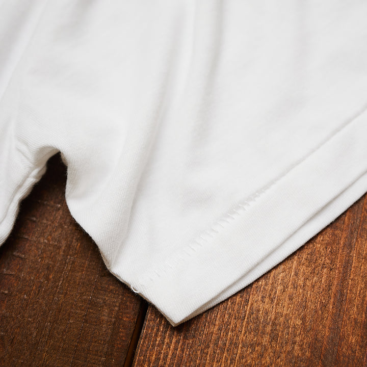 FBC TAILOR & SUPPLY - RANCHER HENLEY- White