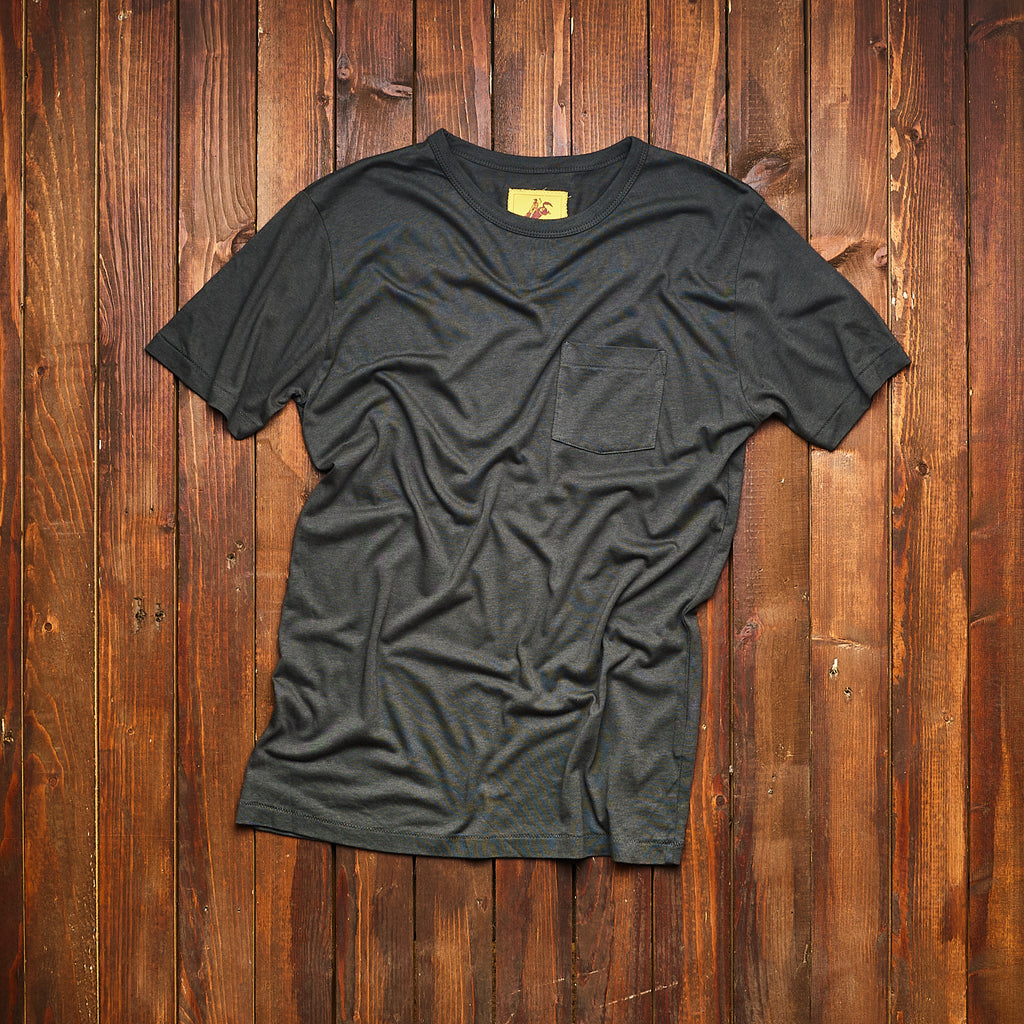 FBC TAILOR & SUPPLY - RANCHER POCKET TEE SHIRT - Warm Grey