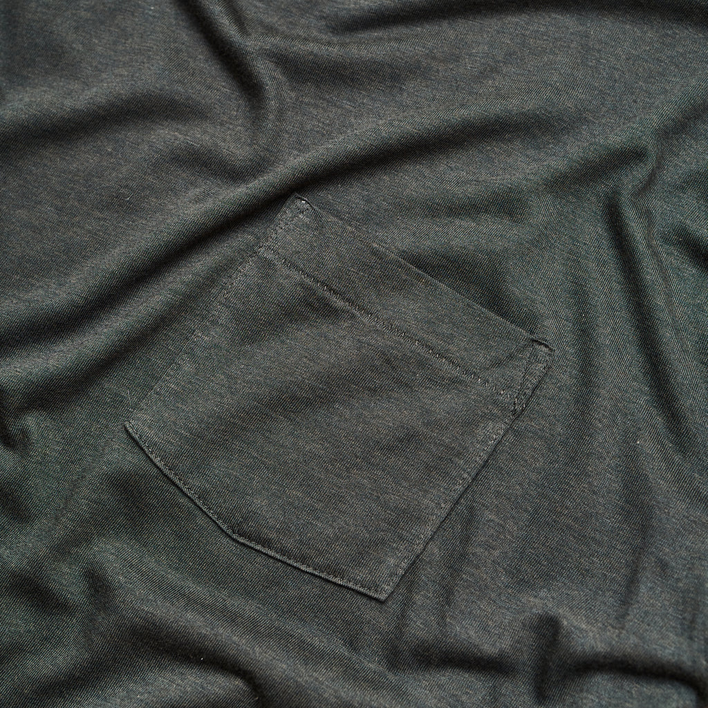 FBC TAILOR & SUPPLY - RANCHER POCKET TEE SHIRT - Warm Grey