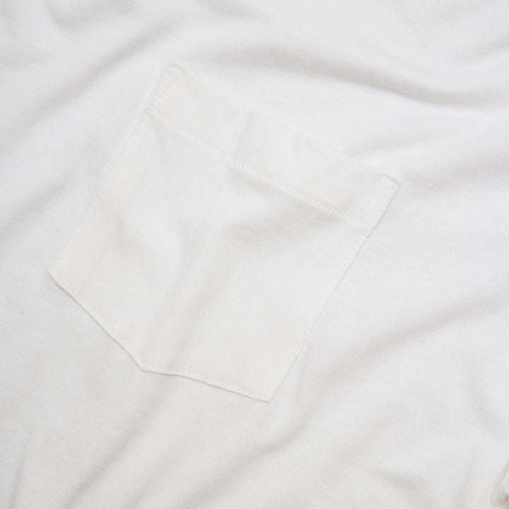 FBC TAILOR & SUPPLY - RANCHER POCKET TEE SHIRT - White
