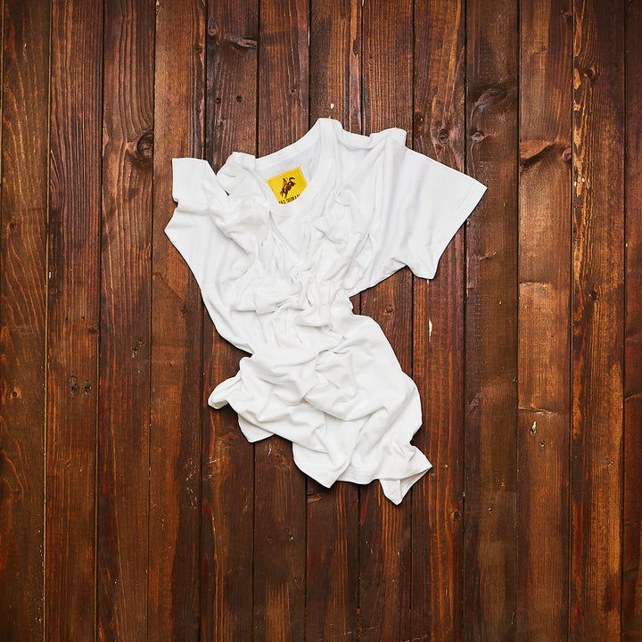 FBC TAILOR & SUPPLY - RANCHER POCKET TEE SHIRT - White