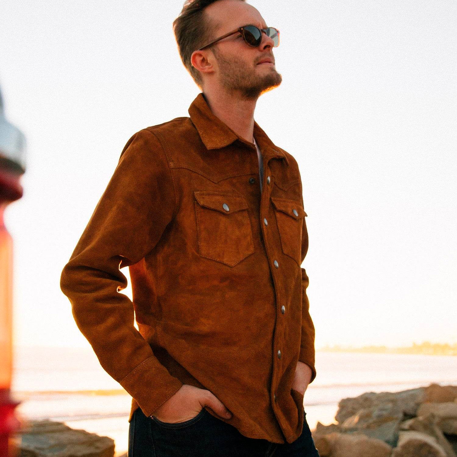 Iron & Resin - Buffalo Fence Shirt  Rough Out